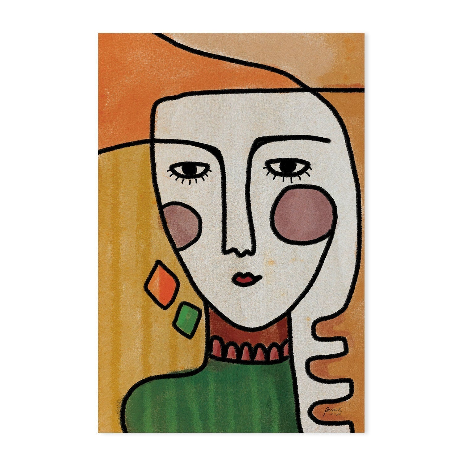 wall-art-print-canvas-poster-framed-Coppelia-by-Junia Kall-Gioia Wall Art