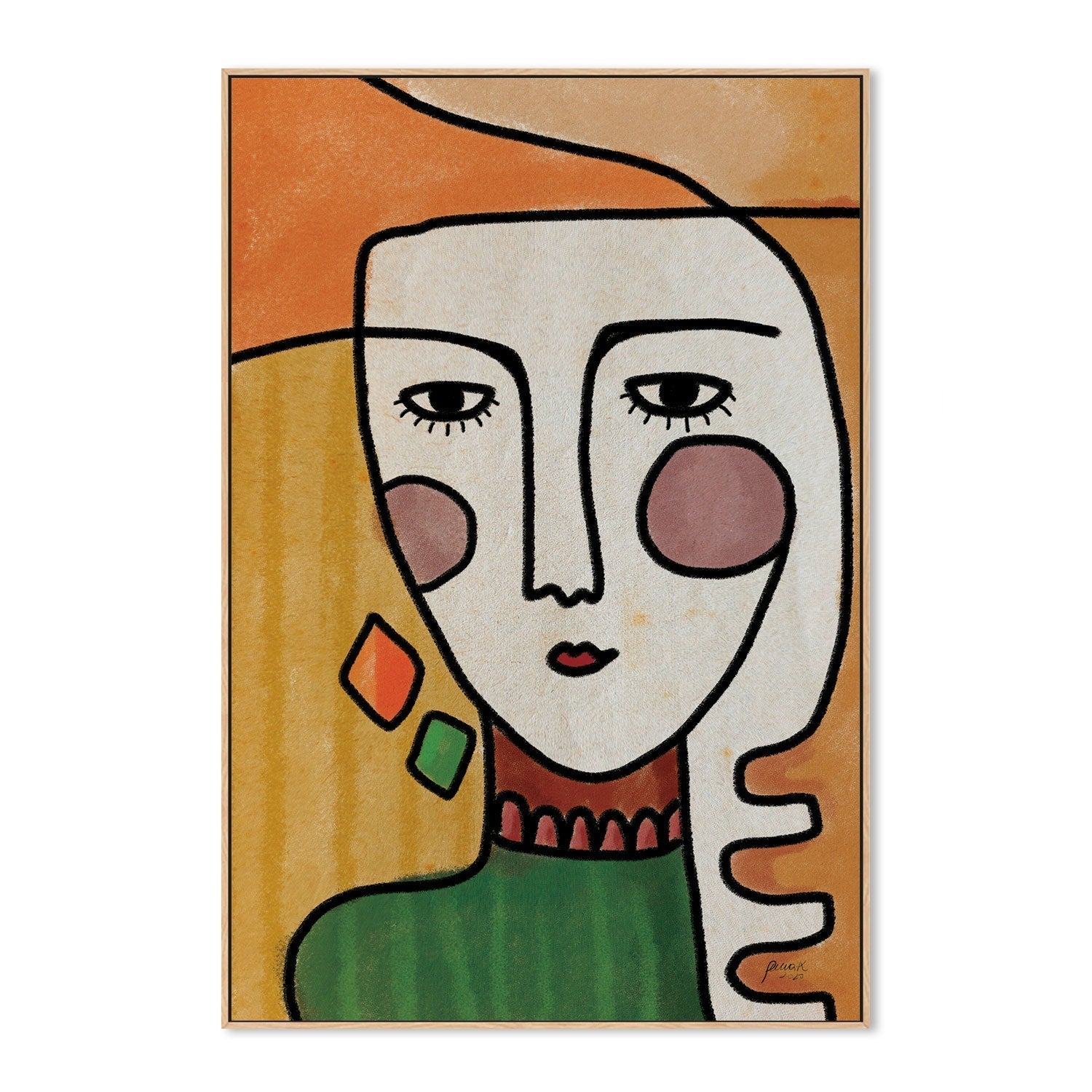 wall-art-print-canvas-poster-framed-Coppelia-by-Junia Kall-Gioia Wall Art