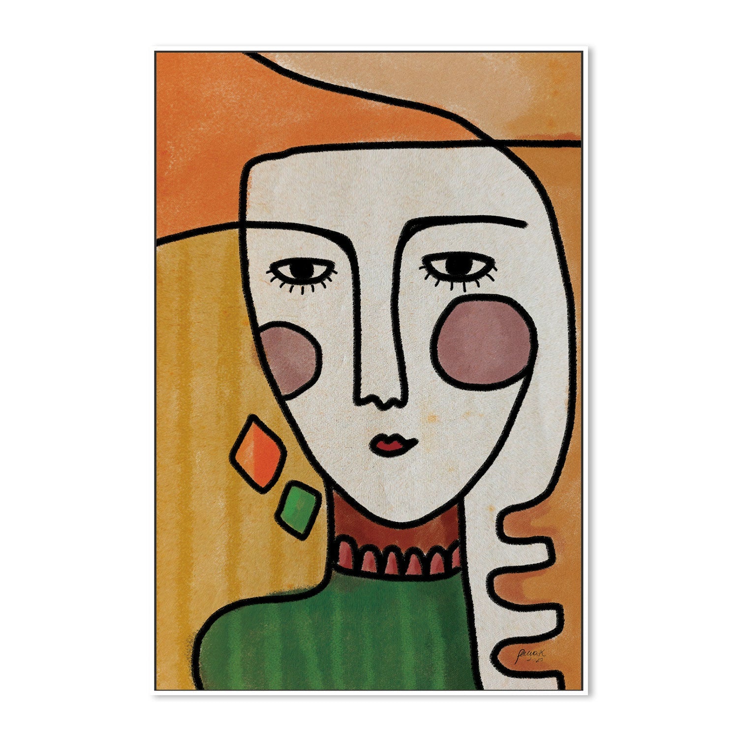 wall-art-print-canvas-poster-framed-Coppelia-by-Junia Kall-Gioia Wall Art