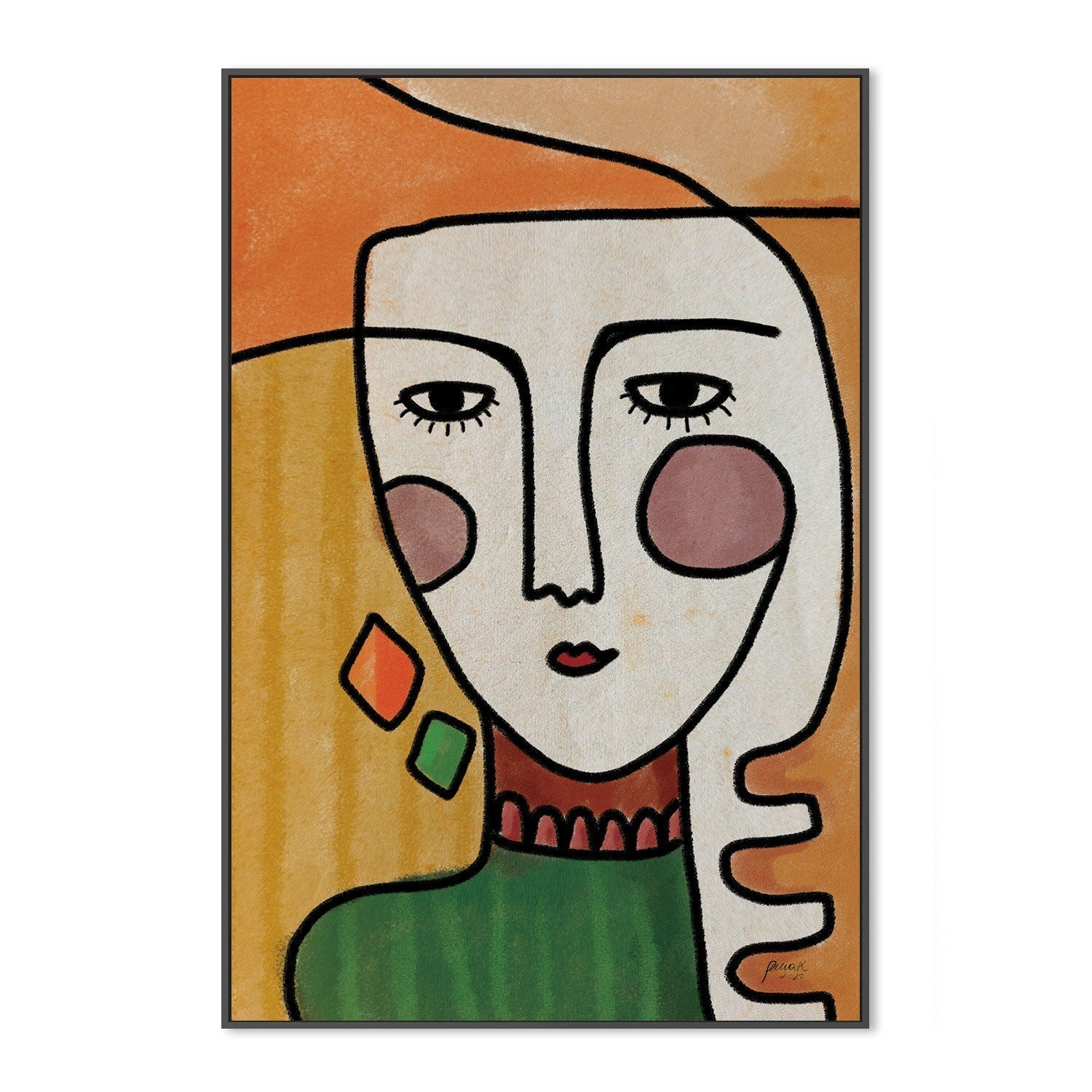 wall-art-print-canvas-poster-framed-Coppelia-by-Junia Kall-Gioia Wall Art