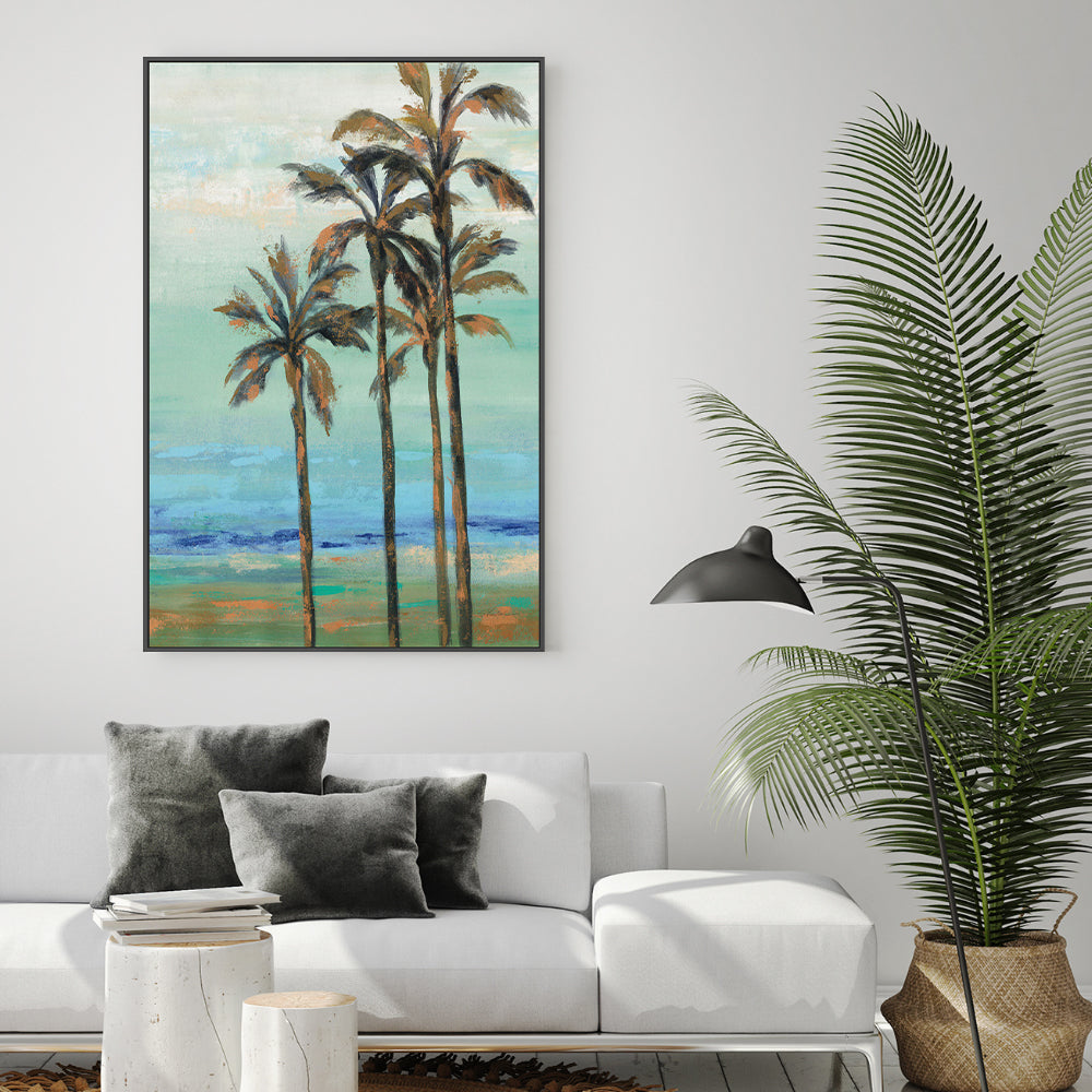wall-art-print-canvas-poster-framed-Copper Palms , By Silvia Vassileva-GIOIA-WALL-ART