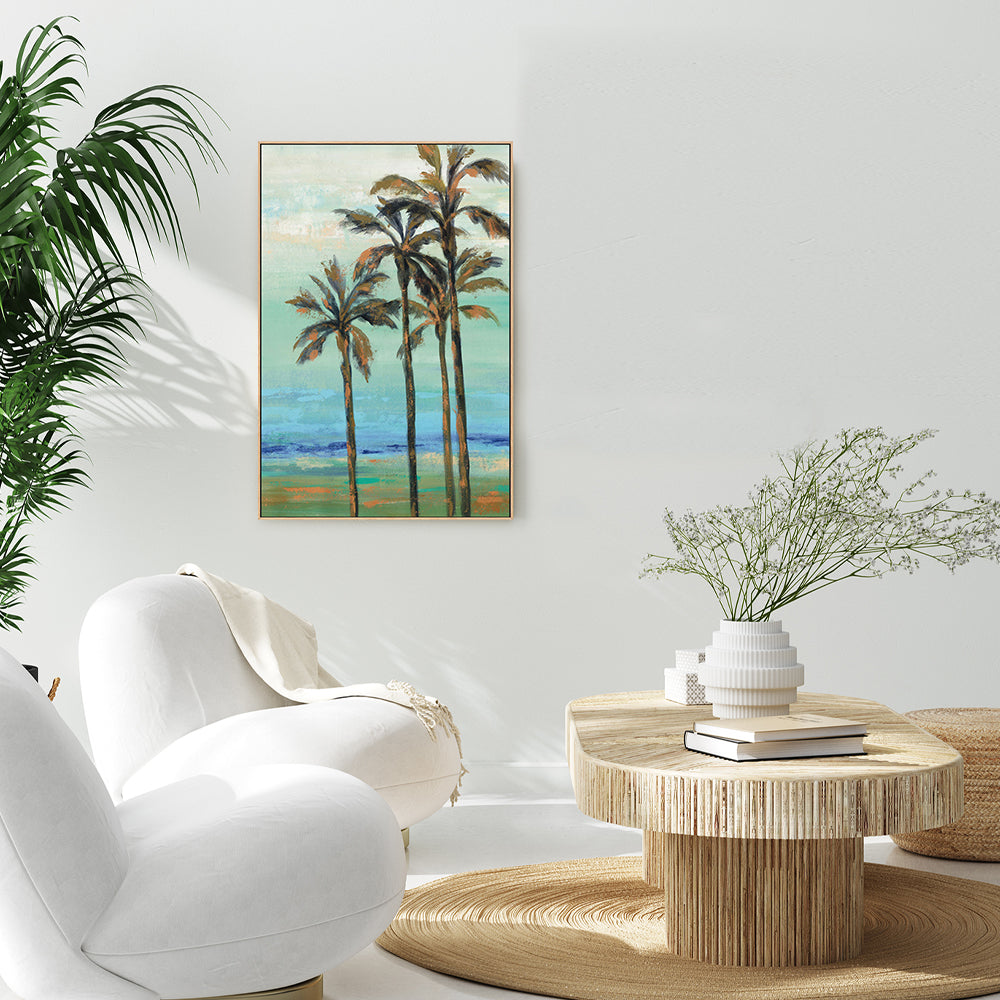 wall-art-print-canvas-poster-framed-Copper Palms, Style A-by-Silvia Vassileva-Gioia Wall Art