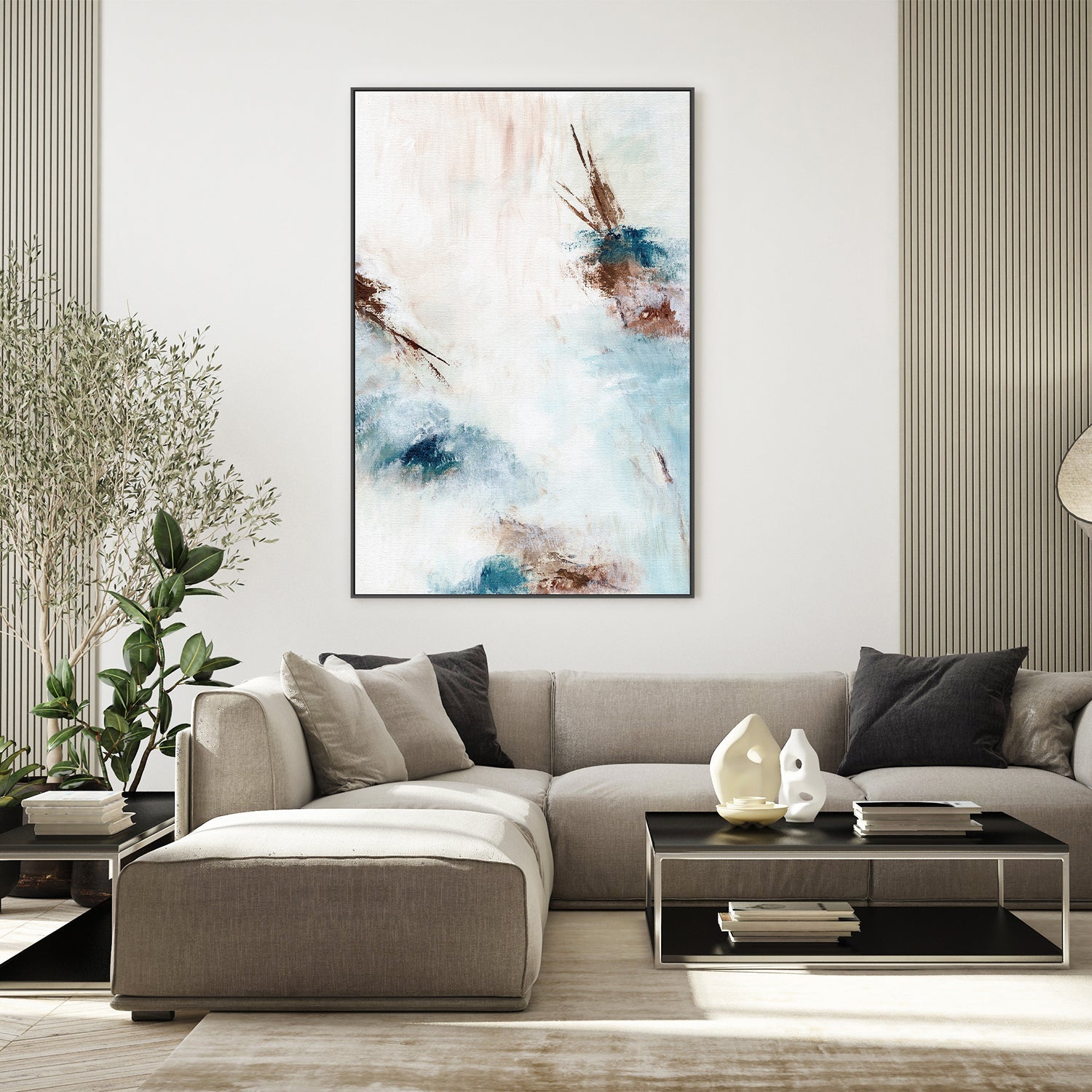 wall-art-print-canvas-poster-framed-Cosmic Abstract, Style A , By Nikita Jariwala-7