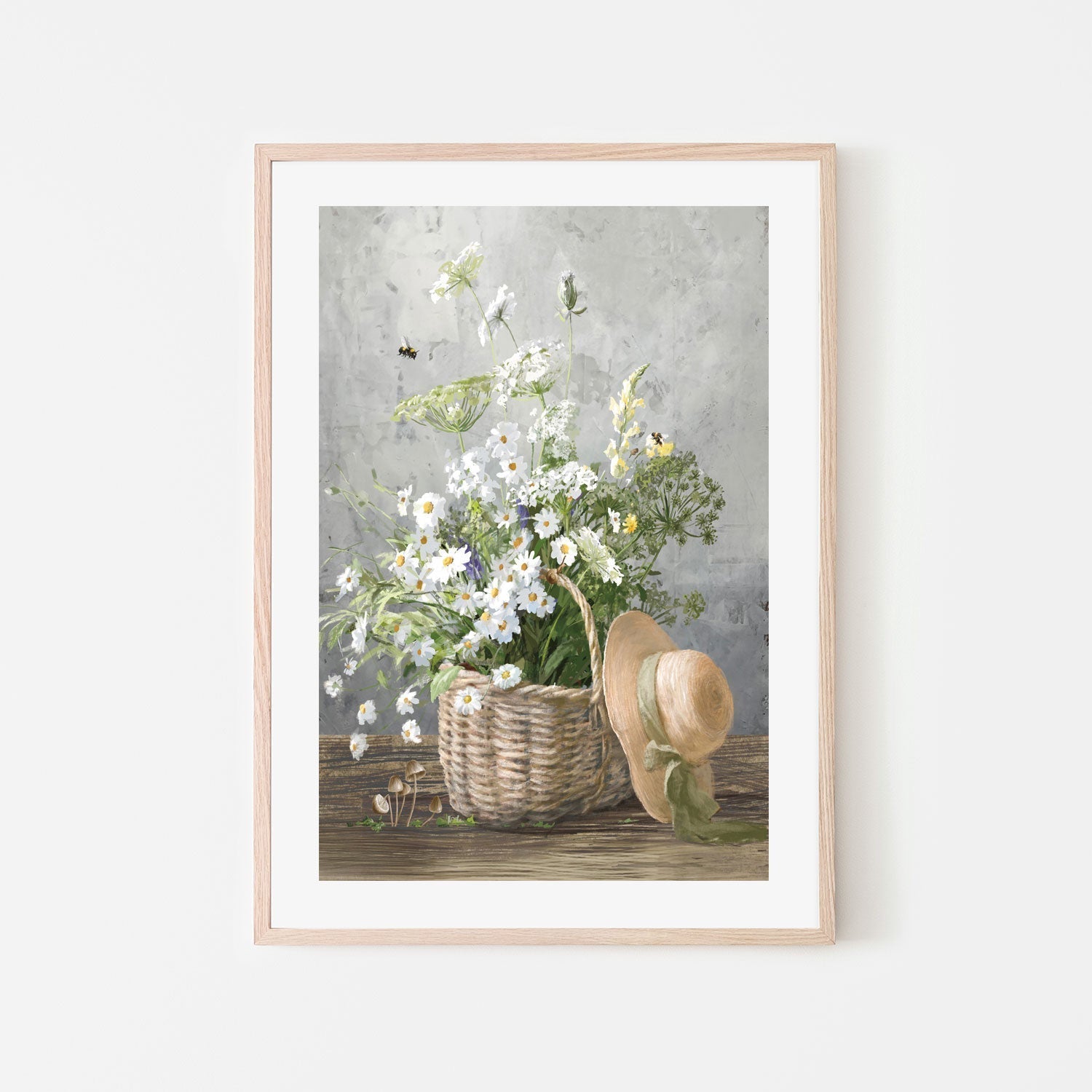 wall-art-print-canvas-poster-framed-Cottage Gardening, Style A , By Danhui Nai-GIOIA-WALL-ART