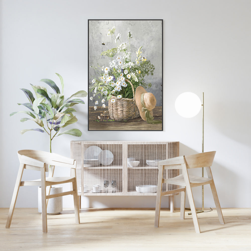 wall-art-print-canvas-poster-framed-Cottage Gardening, Style A , By Danhui Nai-GIOIA-WALL-ART