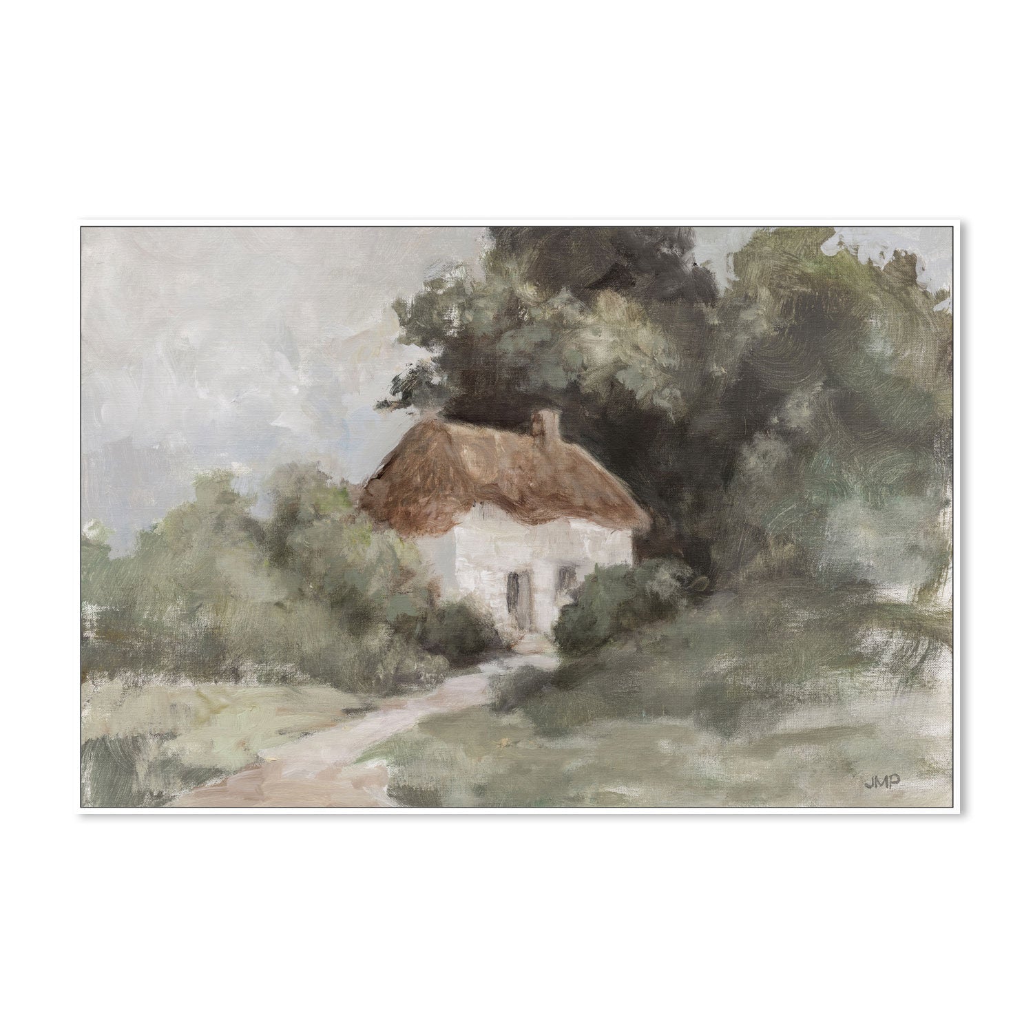 wall-art-print-canvas-poster-framed-Cottage Retreat Neutral , By Julia Purinton , By Julia Purinton-5