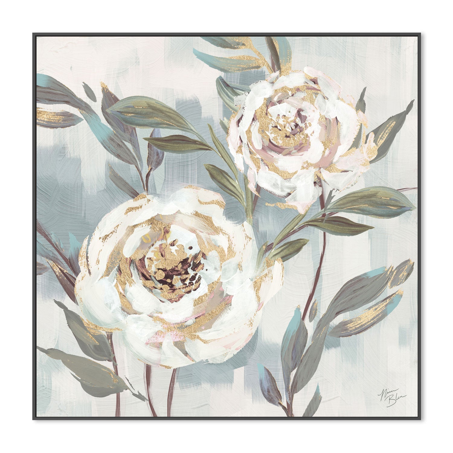 wall-art-print-canvas-poster-framed-Country Blossoms, Style A , By Nina Blue-3