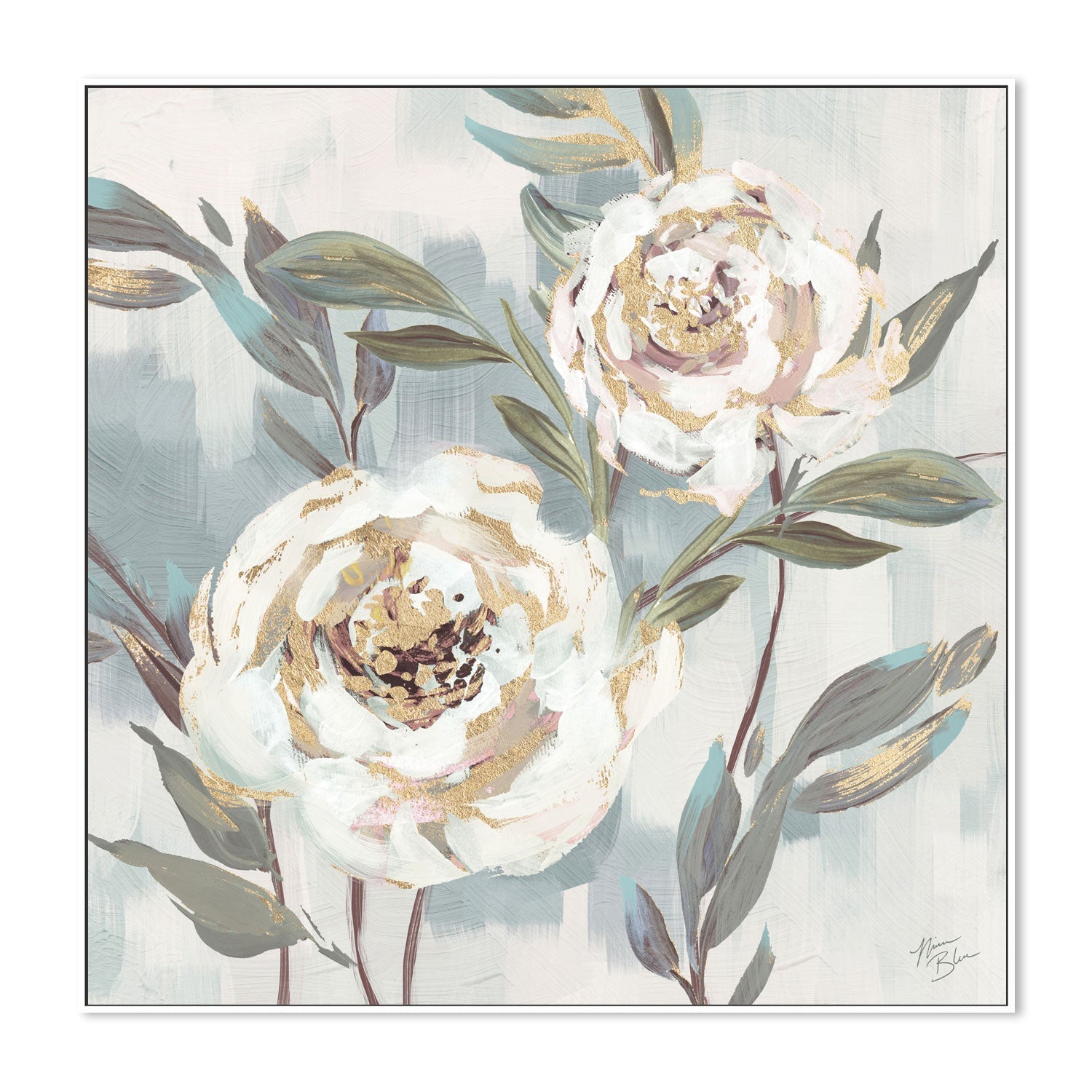 wall-art-print-canvas-poster-framed-Country Blossoms, Style A , By Nina Blue-5