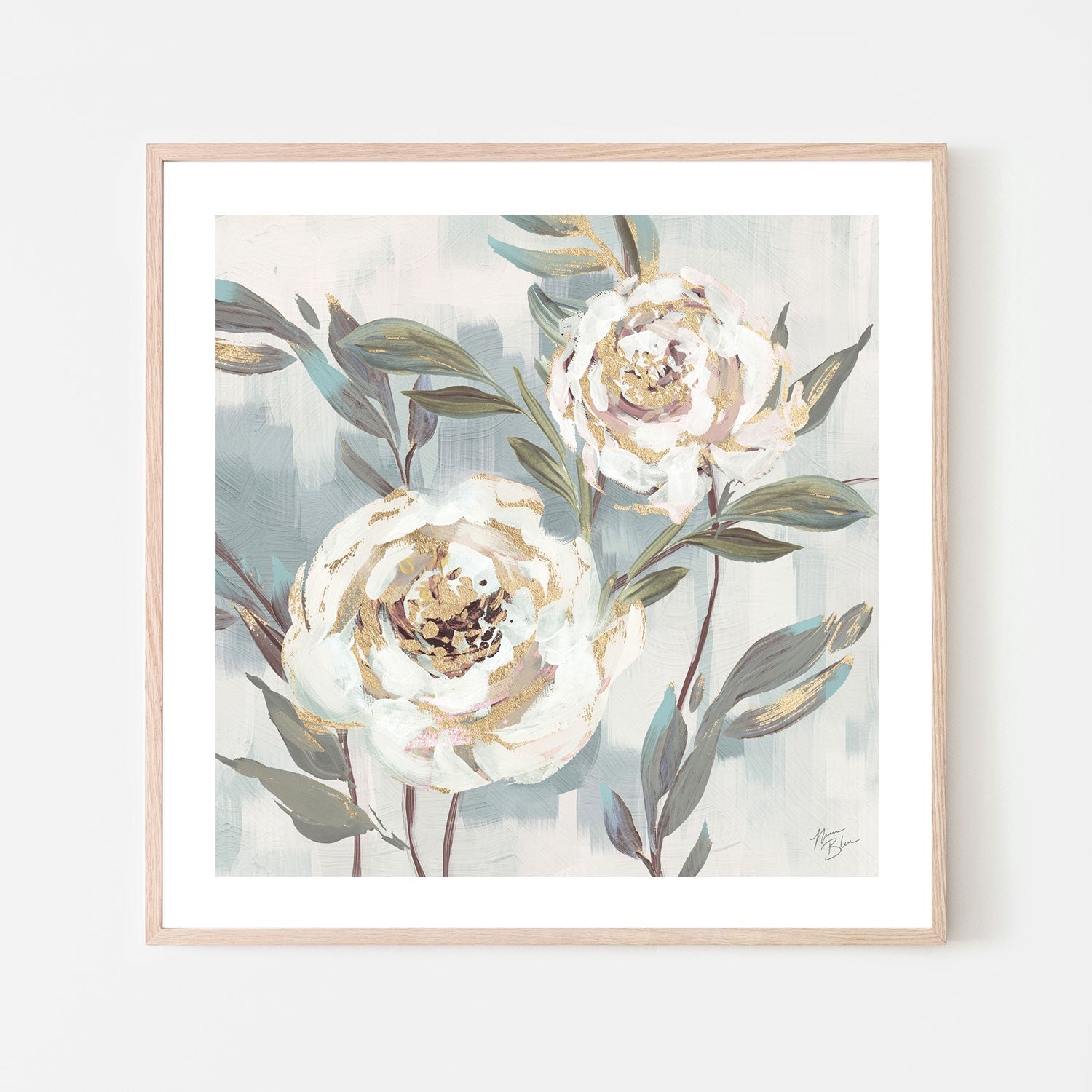 wall-art-print-canvas-poster-framed-Country Blossoms, Style A , By Nina Blue-6