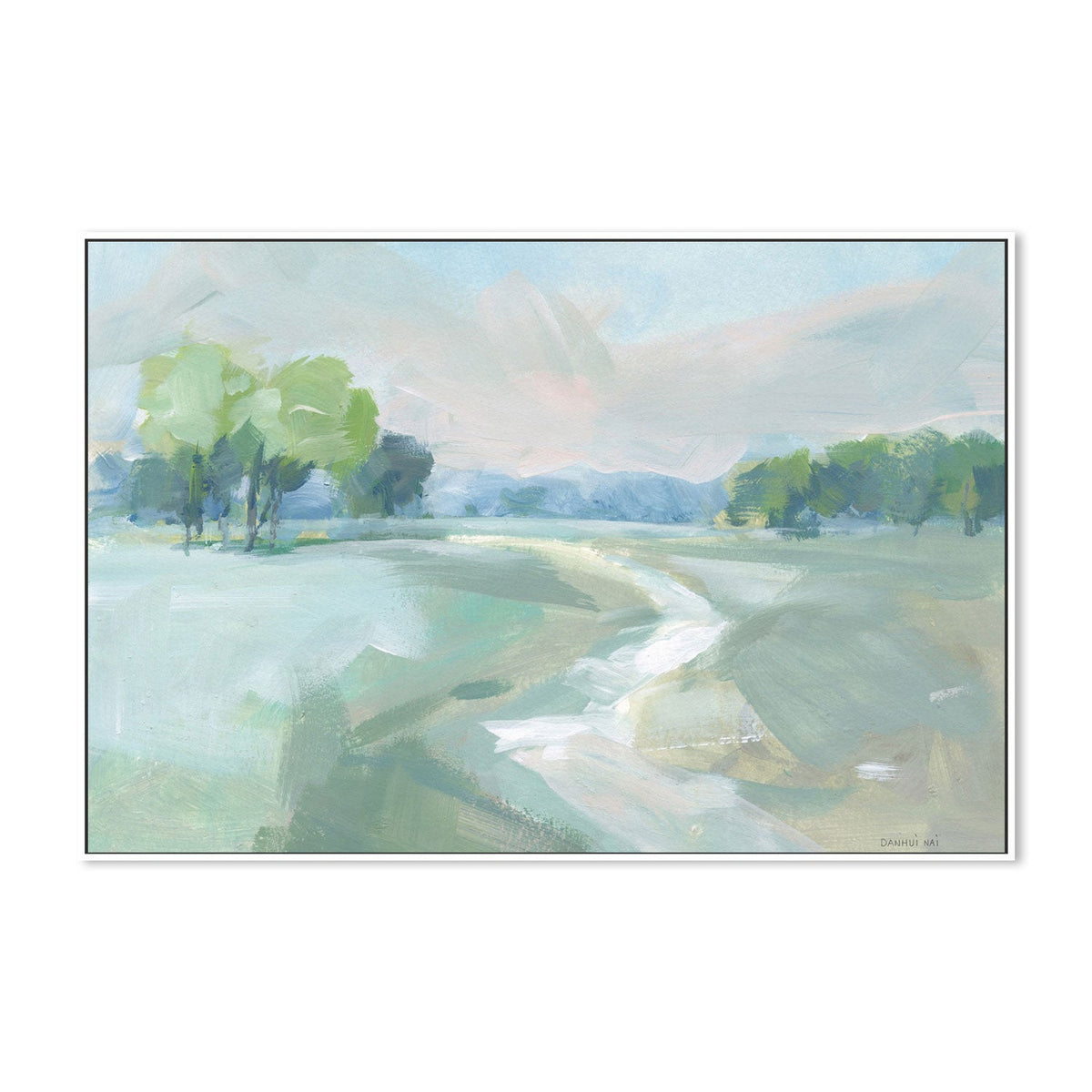 wall-art-print-canvas-poster-framed-Country Road-by-Danhui Nai-Gioia Wall Art