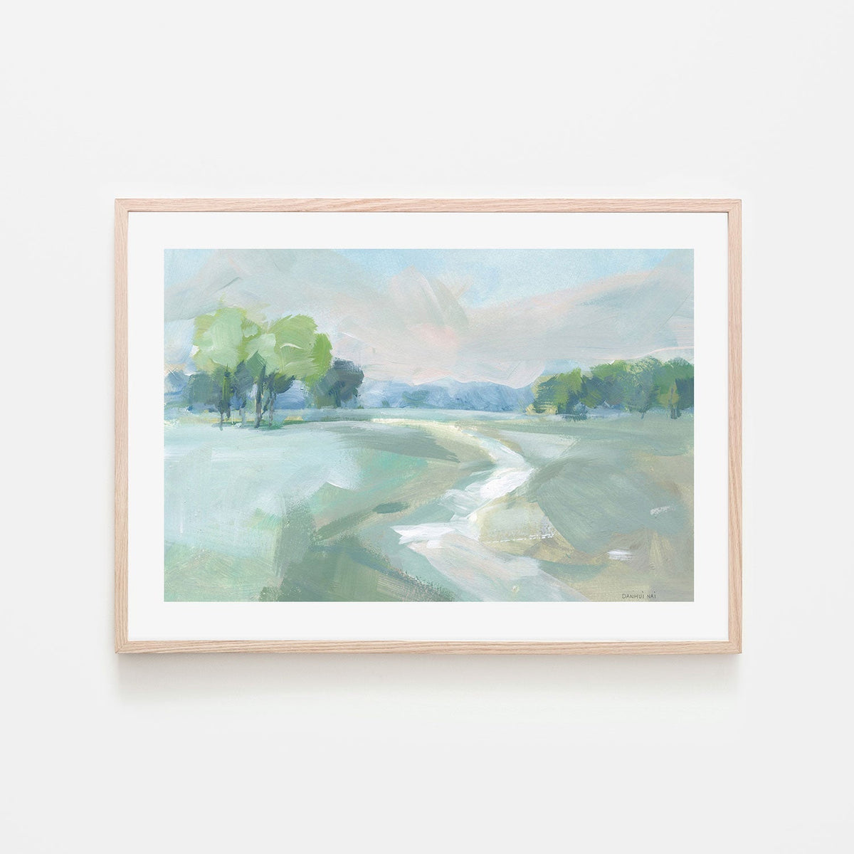 wall-art-print-canvas-poster-framed-Country Road-by-Danhui Nai-Gioia Wall Art