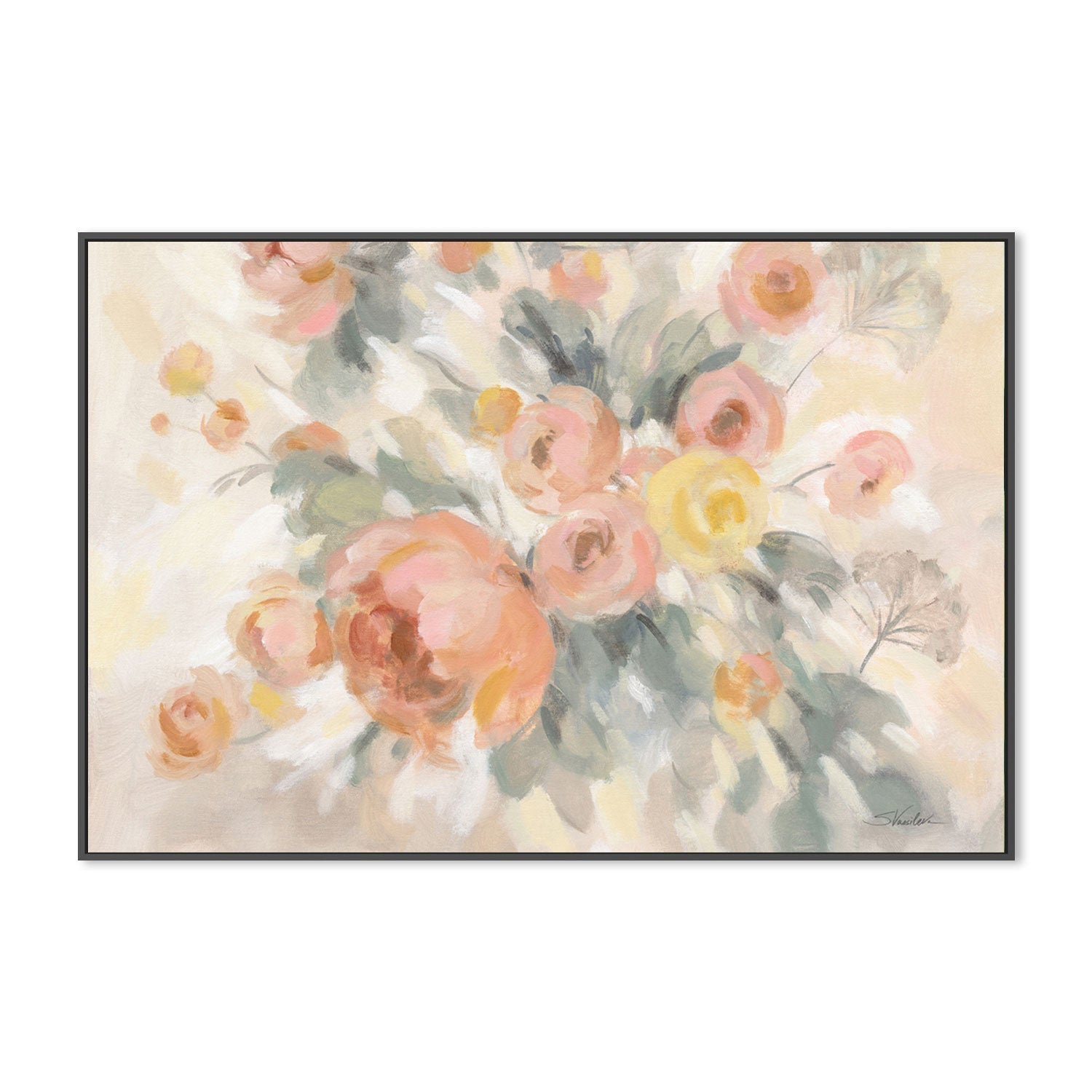 wall-art-print-canvas-poster-framed-Countryside Bloom-by-Silvia Vassileva-Gioia Wall Art