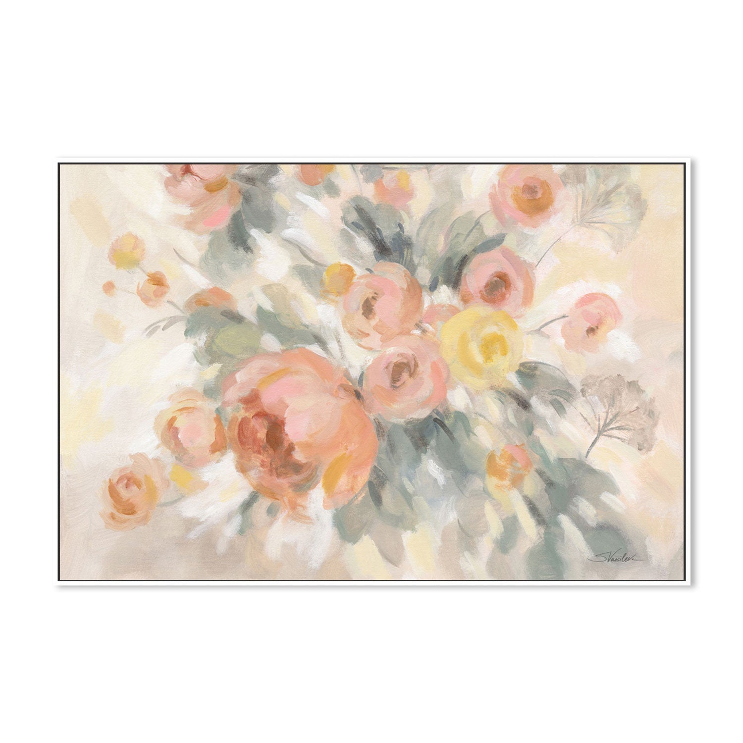 wall-art-print-canvas-poster-framed-Countryside Bloom-by-Silvia Vassileva-Gioia Wall Art