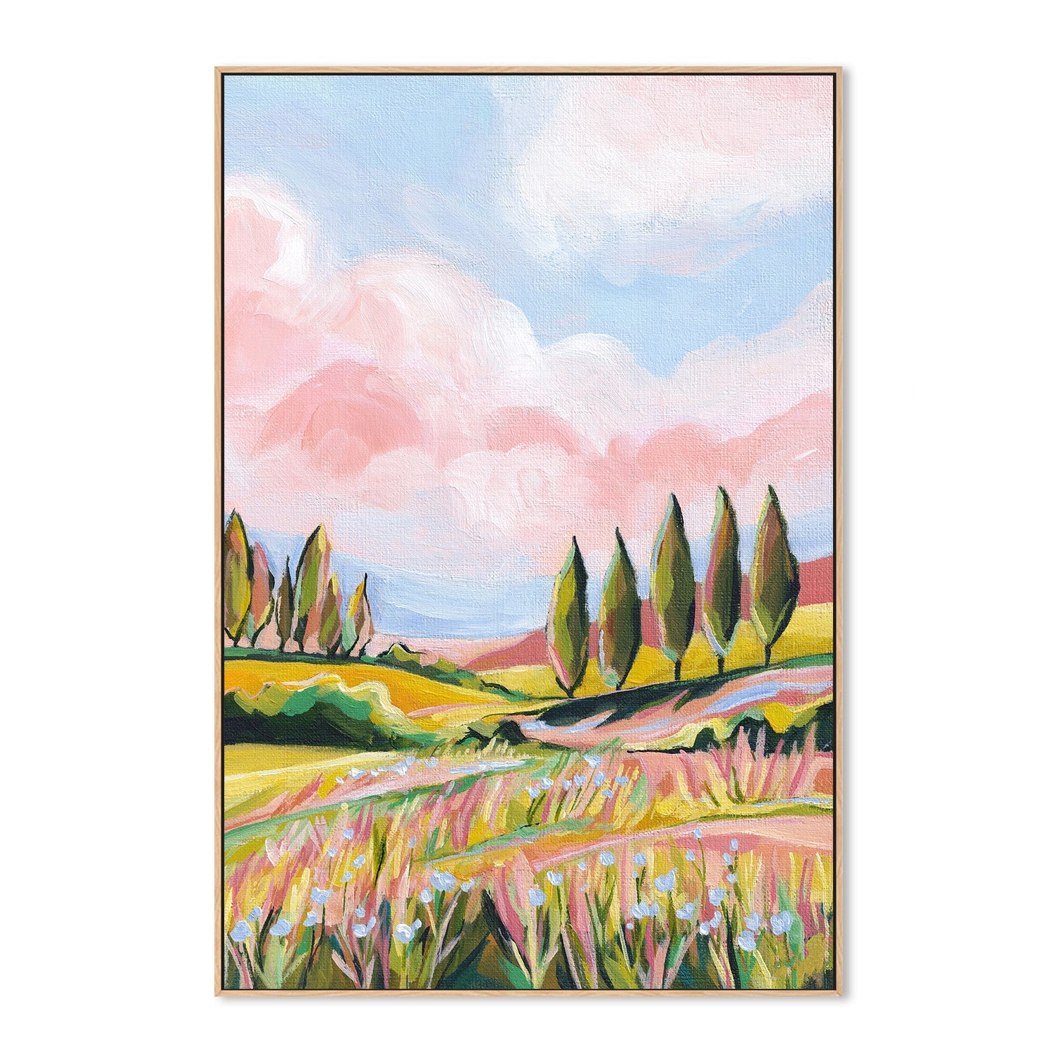 wall-art-print-canvas-poster-framed-Countryside Haze-4