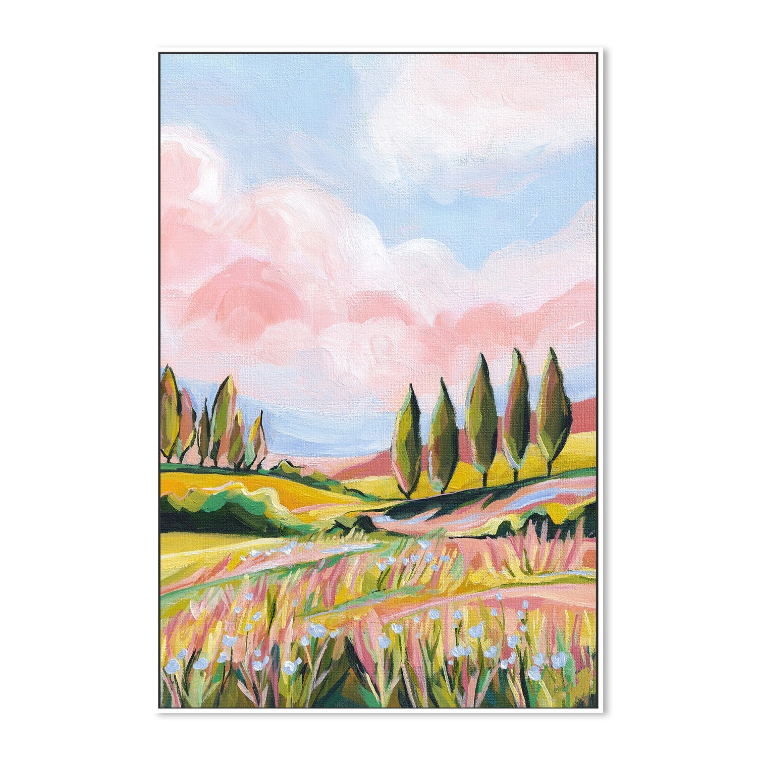 wall-art-print-canvas-poster-framed-Countryside Haze-5