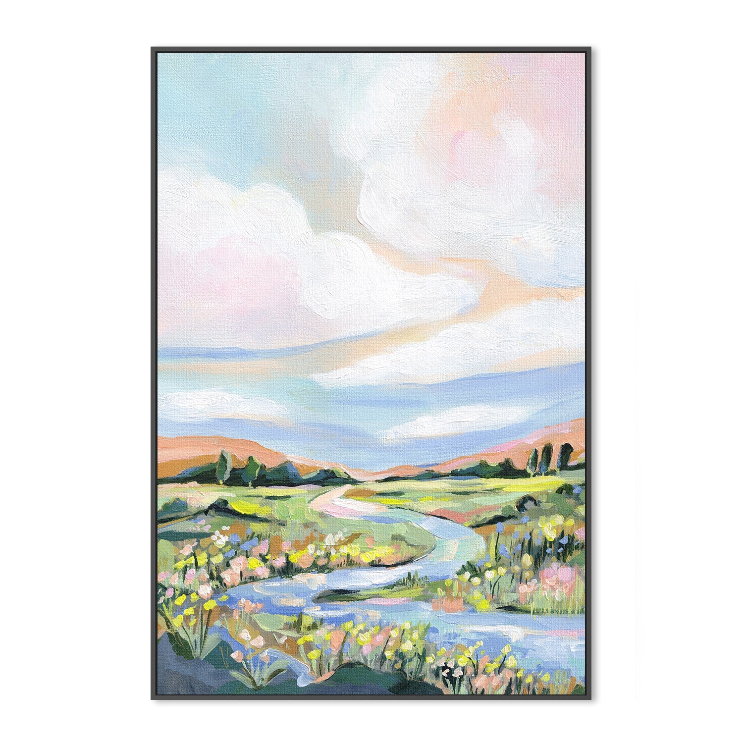 wall-art-print-canvas-poster-framed-Countryside Meander-3