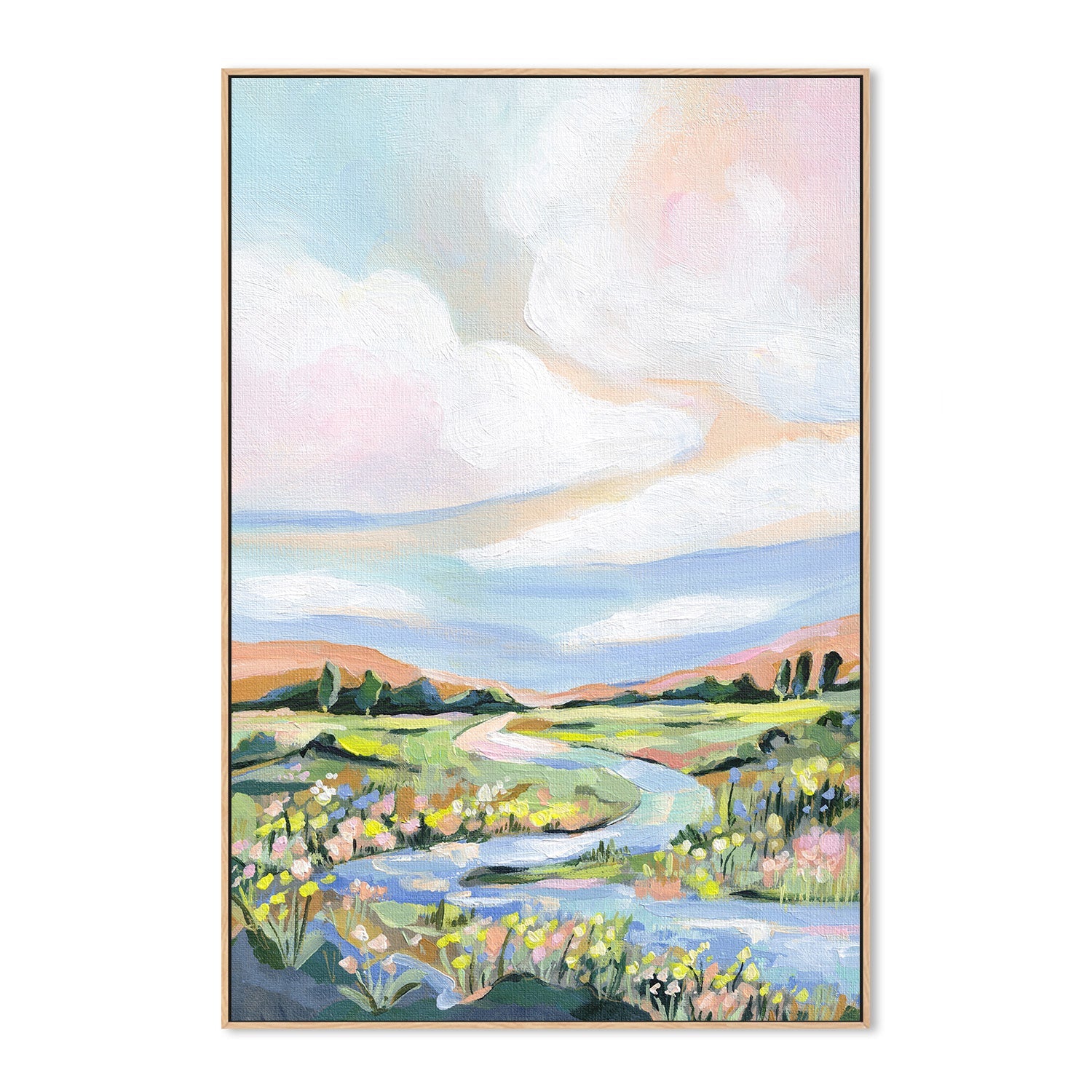 wall-art-print-canvas-poster-framed-Countryside Meander-4