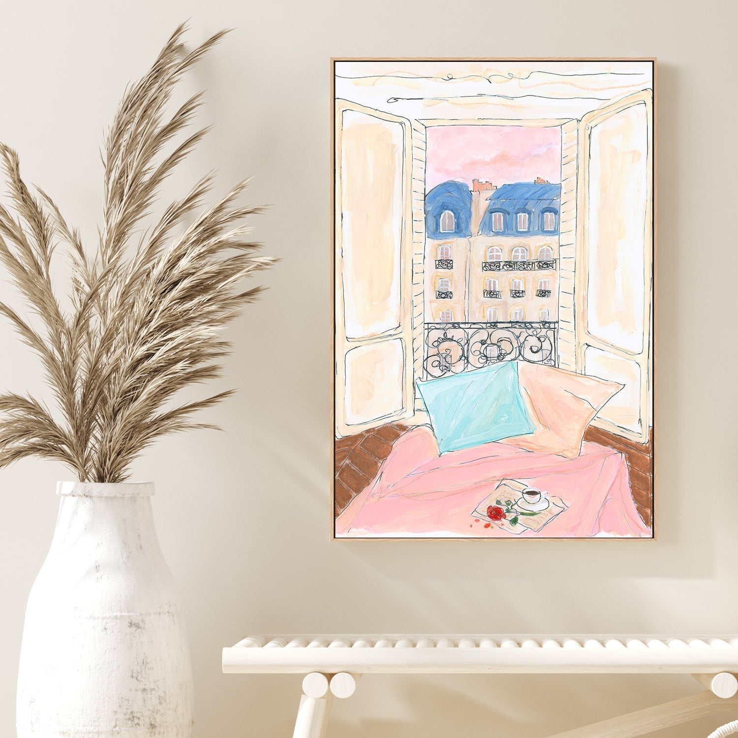 wall-art-print-canvas-poster-framed-Cozy Apartment , By Katharina Puritscher-2