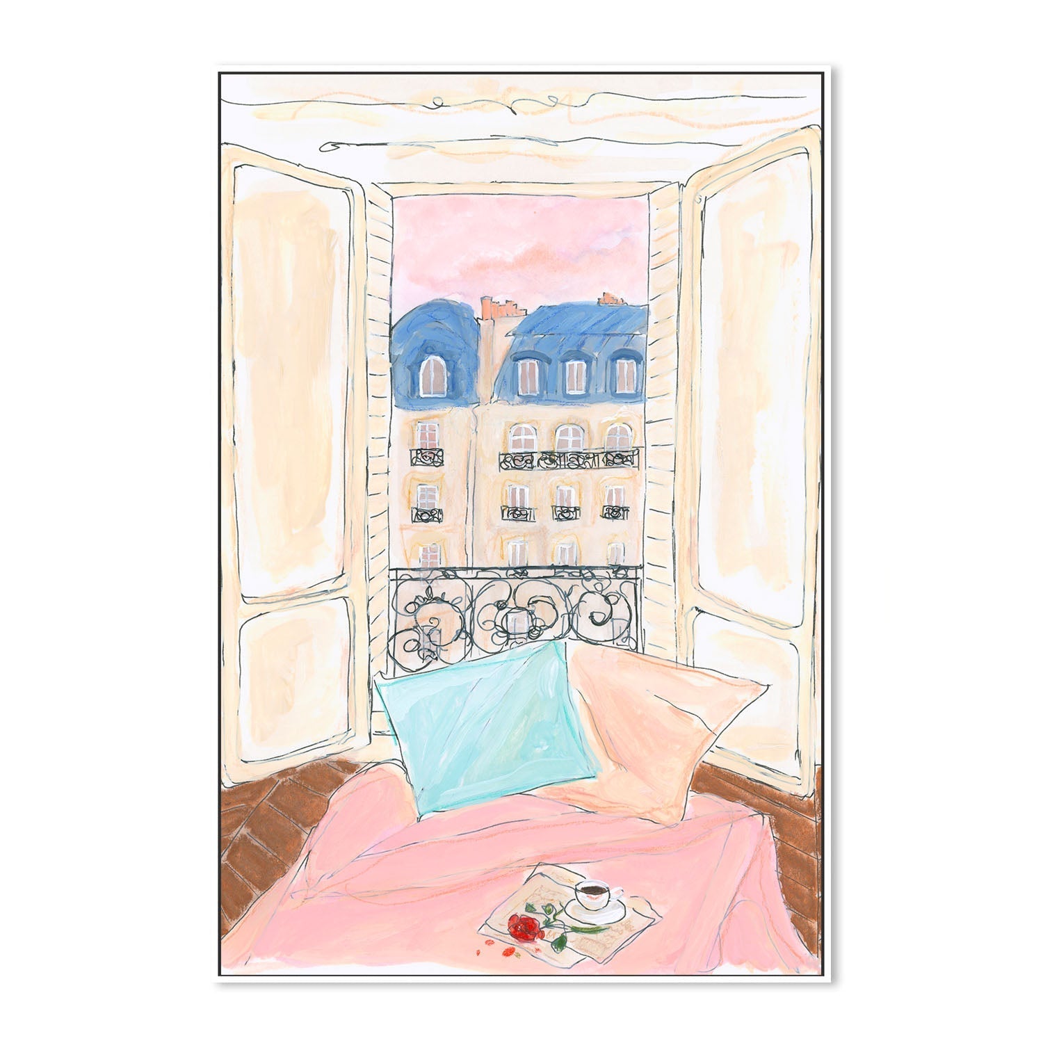 wall-art-print-canvas-poster-framed-Cozy Apartment , By Katharina Puritscher-5