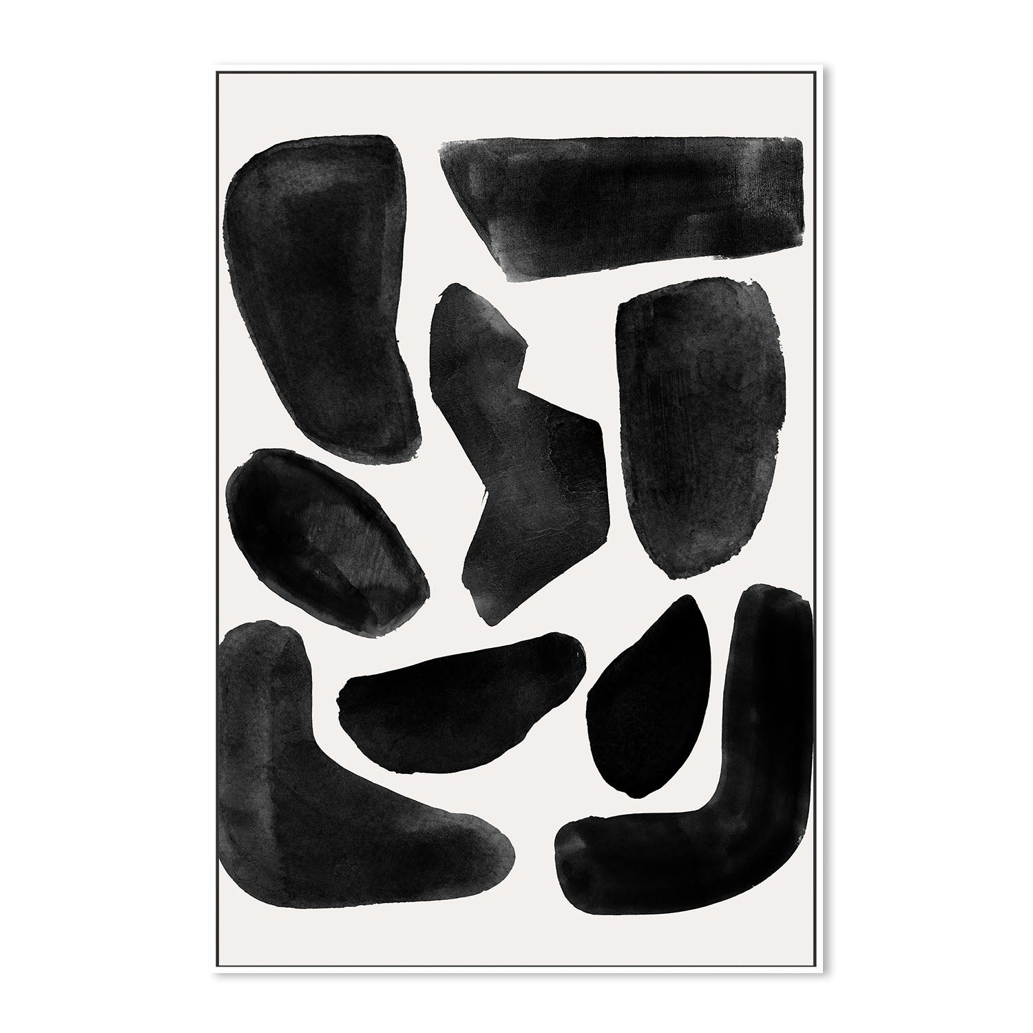 wall-art-print-canvas-poster-framed-Cozy Puzzle Abstract, Style A , By Aubrey-5