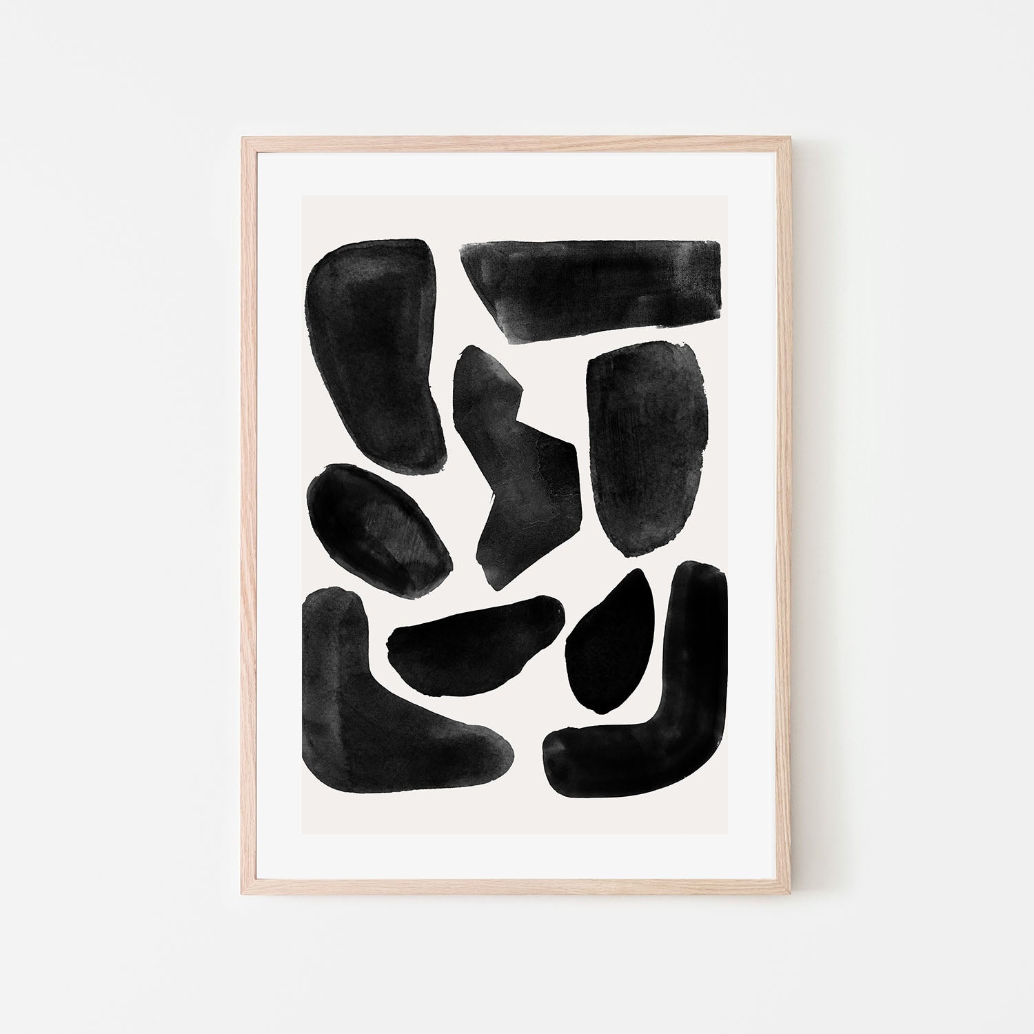 wall-art-print-canvas-poster-framed-Cozy Puzzle Abstract, Style A , By Aubrey-6