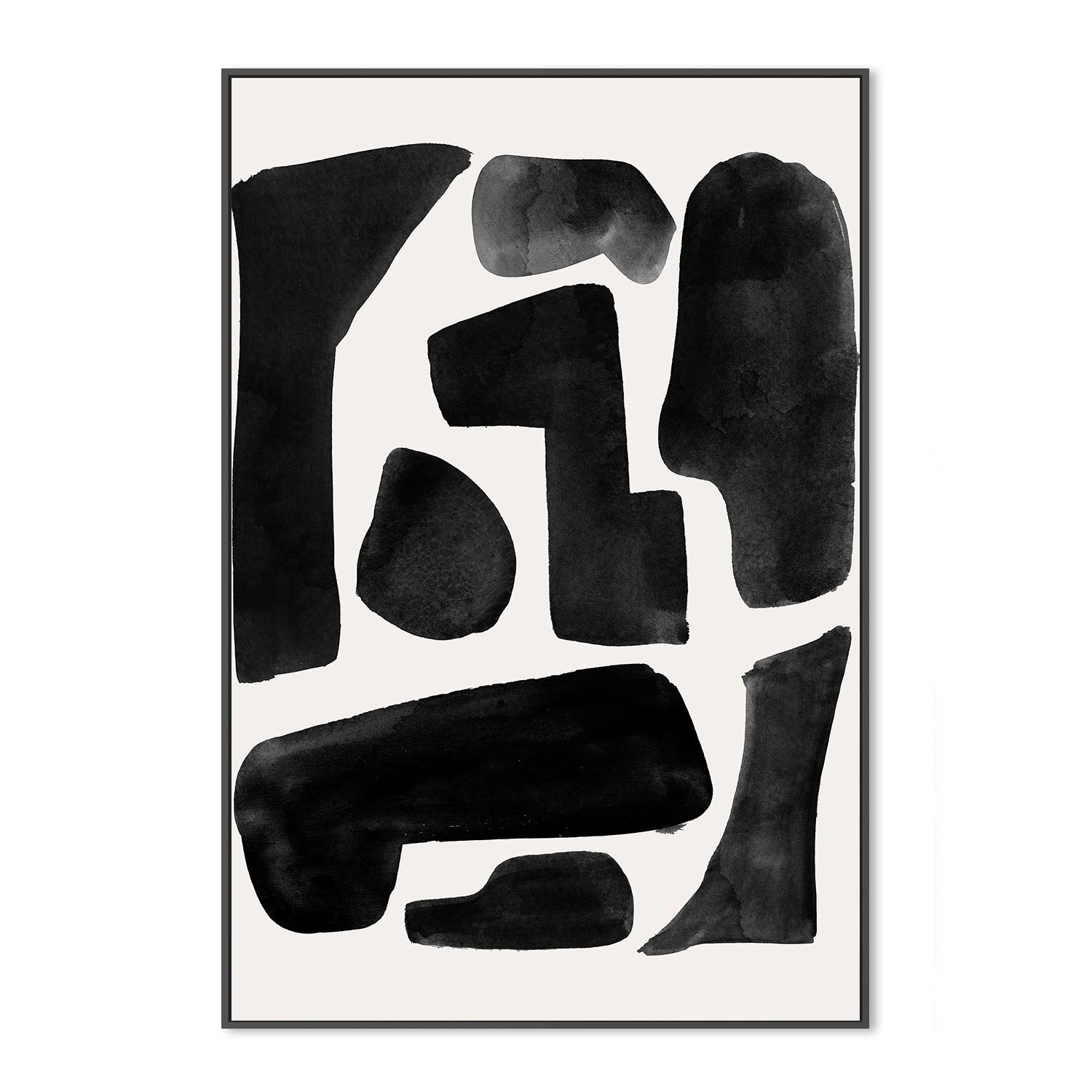 wall-art-print-canvas-poster-framed-Cozy Puzzle Abstract, Style B , By Aubrey-3