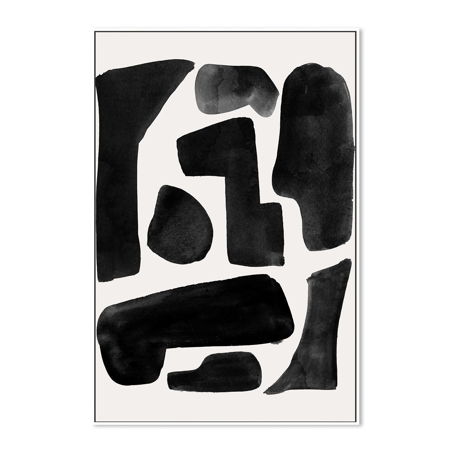 wall-art-print-canvas-poster-framed-Cozy Puzzle Abstract, Style B , By Aubrey-5