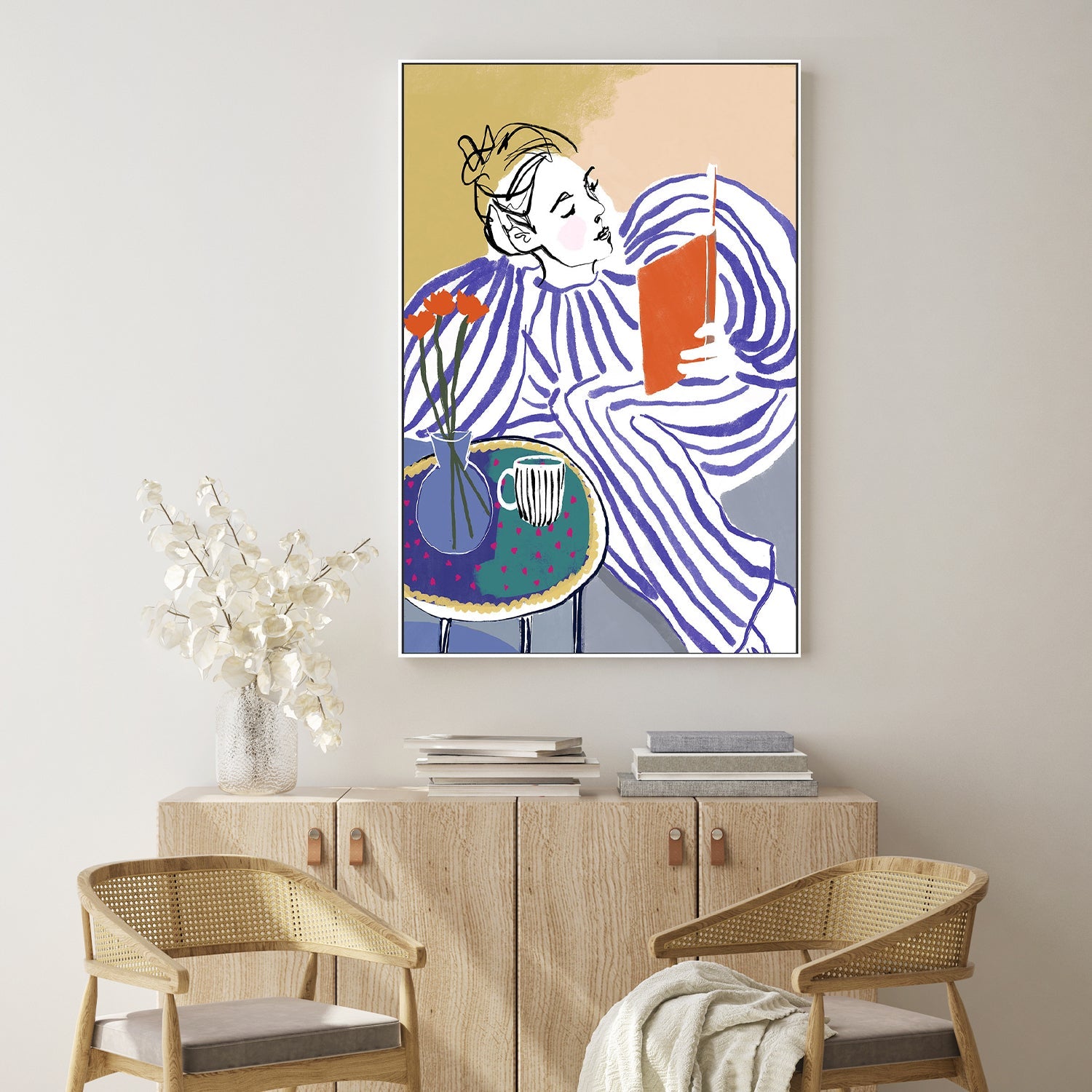 wall-art-print-canvas-poster-framed-Cozy Reading Corner-7