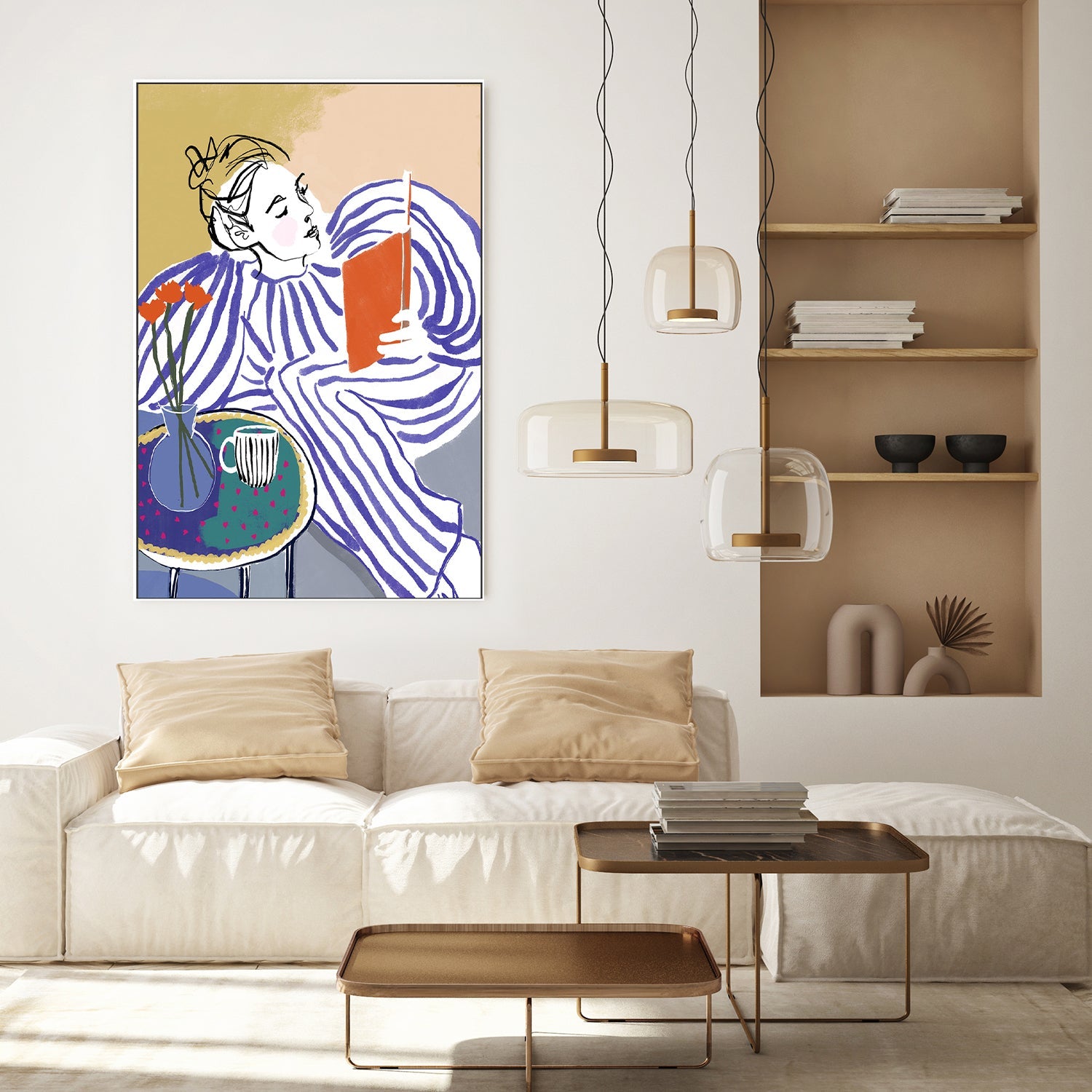 wall-art-print-canvas-poster-framed-Cozy Reading Corner-7