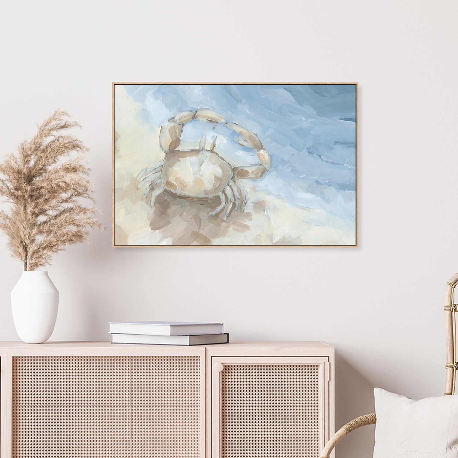 wall-art-print-canvas-poster-framed-Crab In The Sand Style , By Jetty Home , By Jetty Home-2