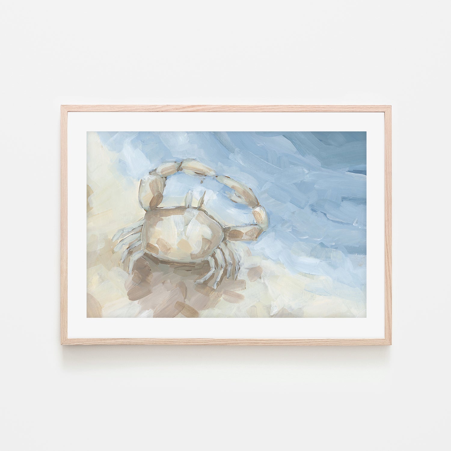 wall-art-print-canvas-poster-framed-Crab In The Sand Style , By Jetty Home , By Jetty Home-6