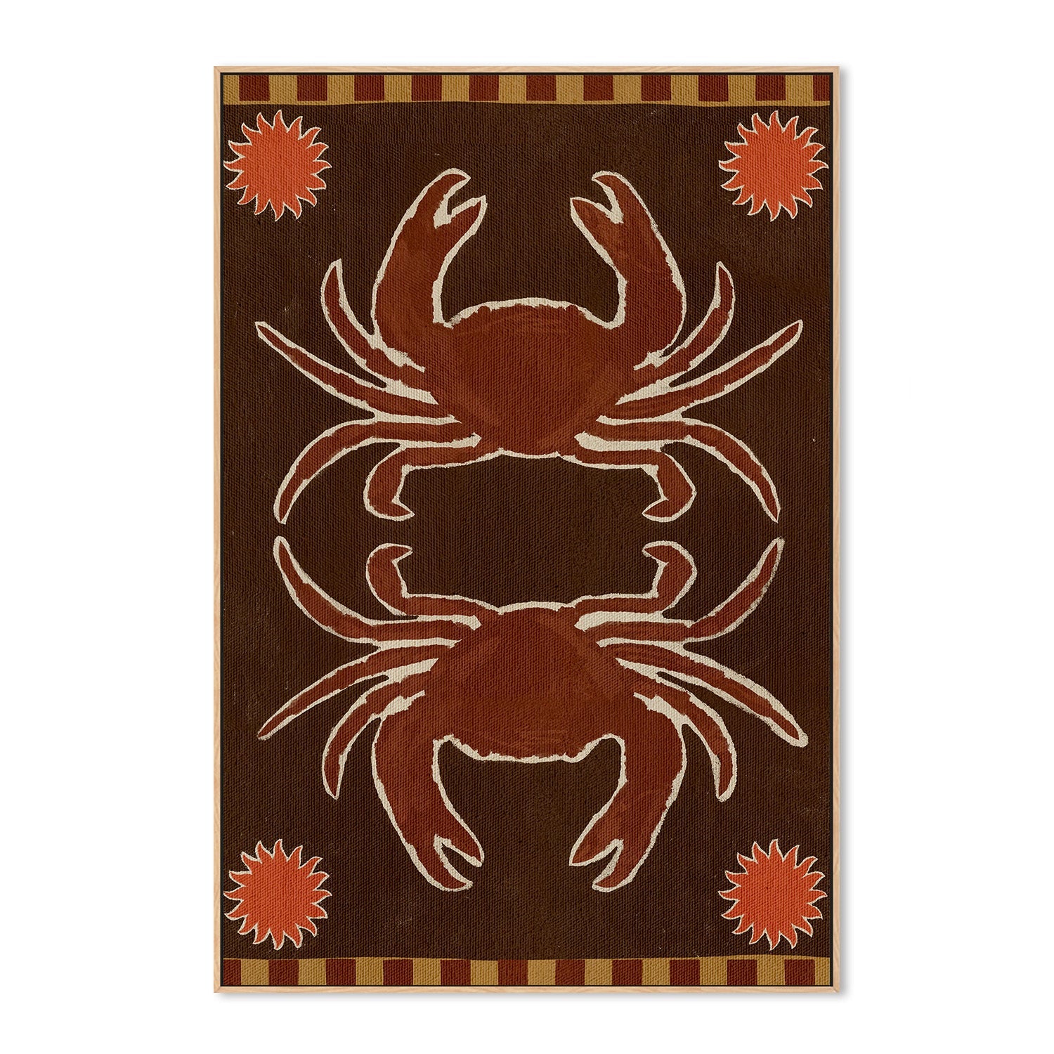 wall-art-print-canvas-poster-framed-Crab Mirror Dance-4