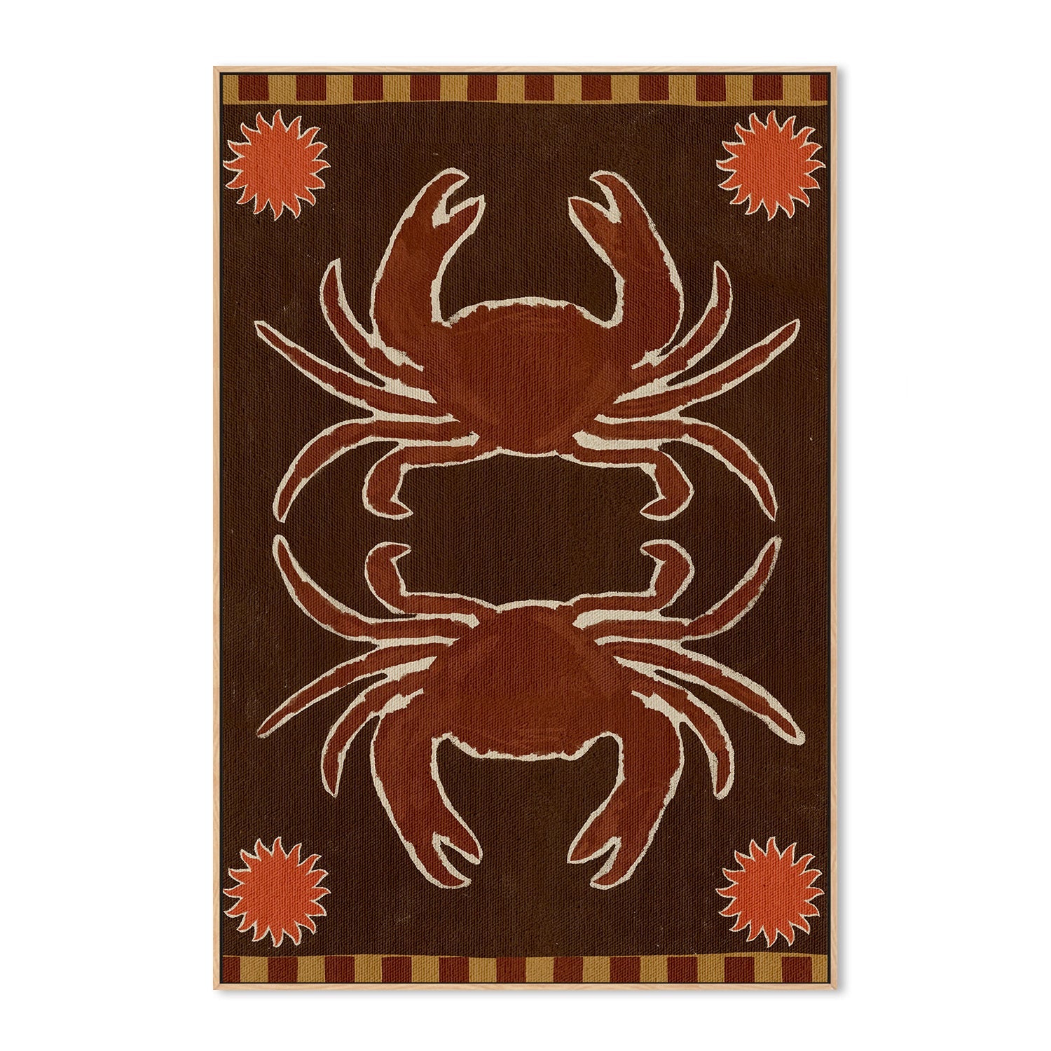 wall-art-print-canvas-poster-framed-Crab Mirror Dance-4
