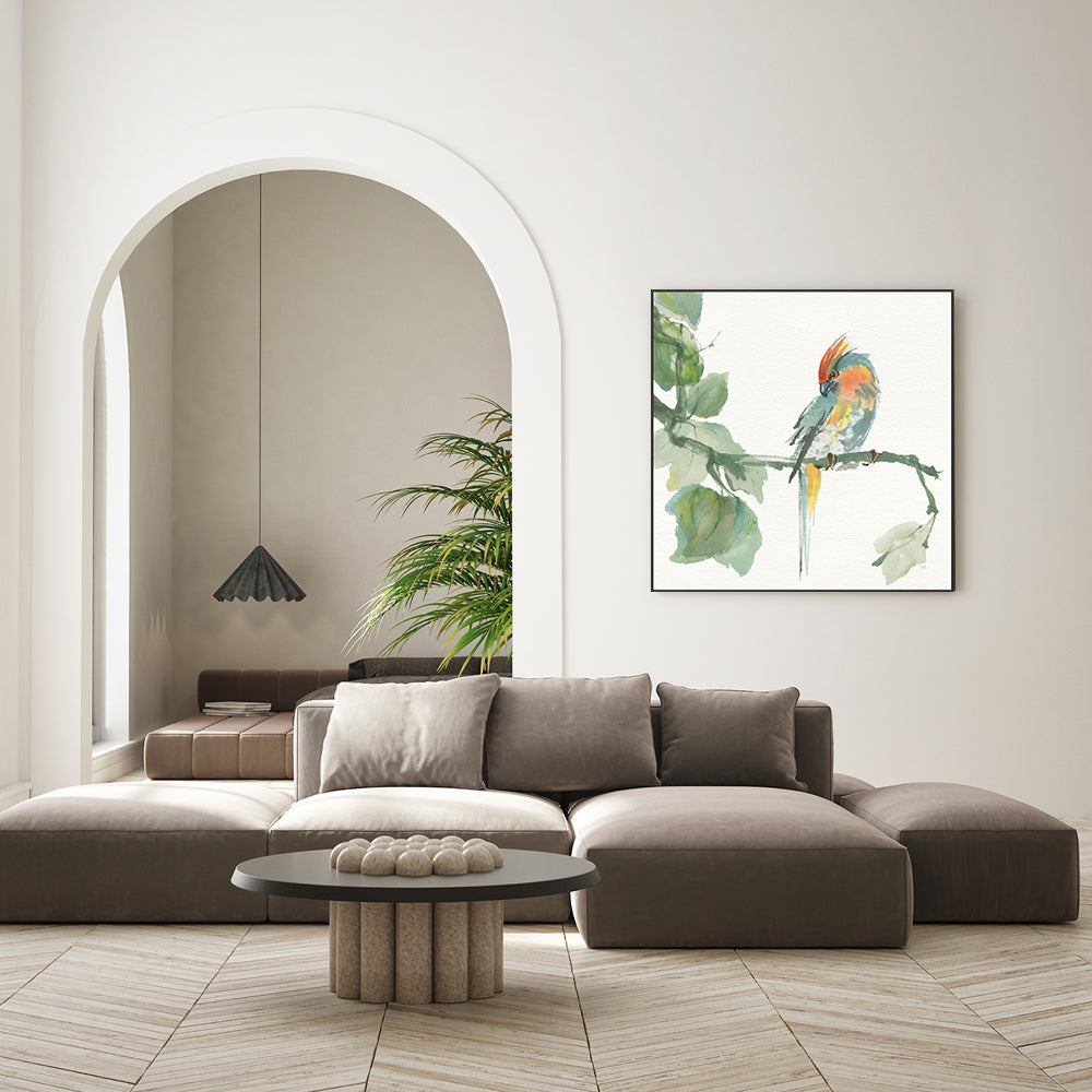 wall-art-print-canvas-poster-framed-Crested Cockatoo , By Chris Paschke-GIOIA-WALL-ART