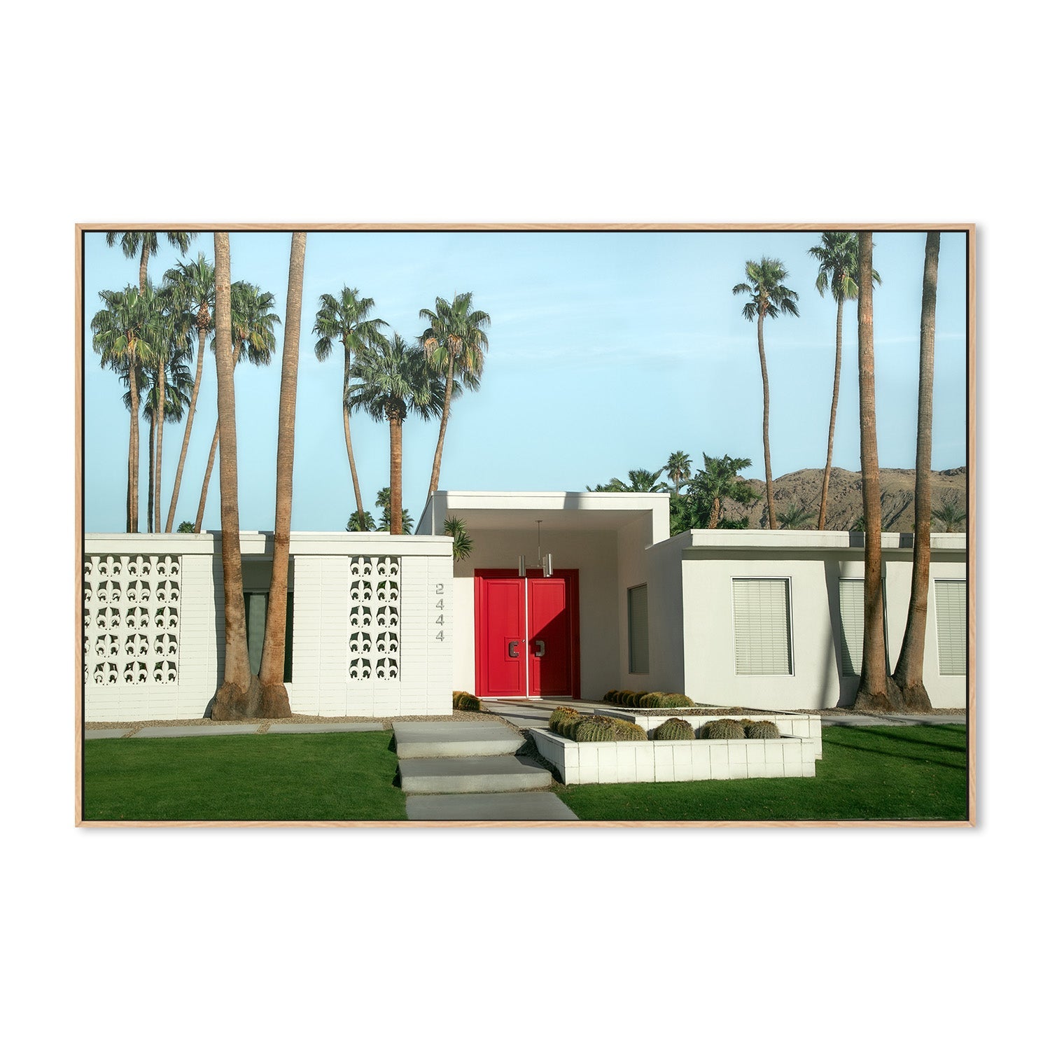 wall-art-print-canvas-poster-framed-Crimson Door , By Tricia Brennan-5