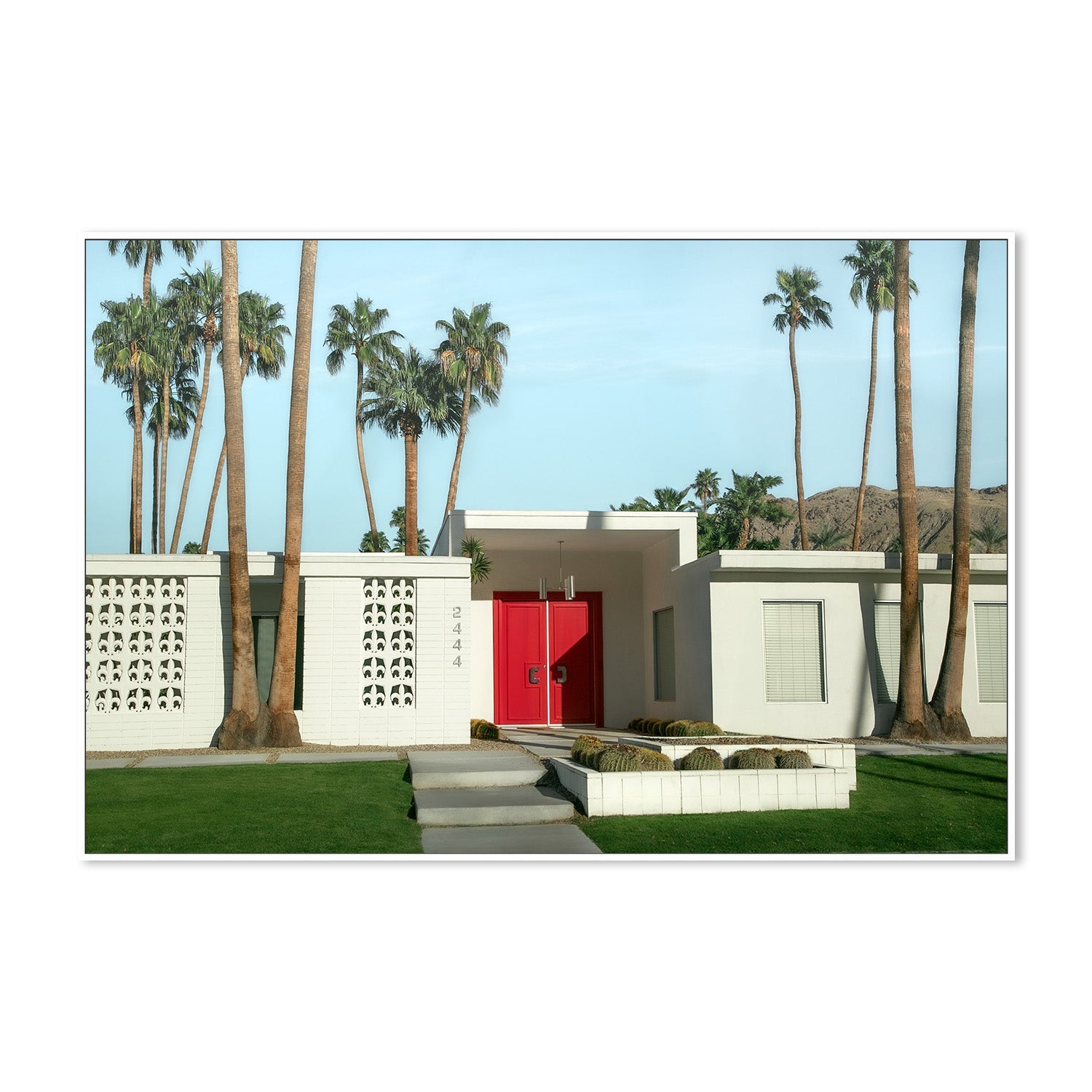 wall-art-print-canvas-poster-framed-Crimson Door , By Tricia Brennan-6