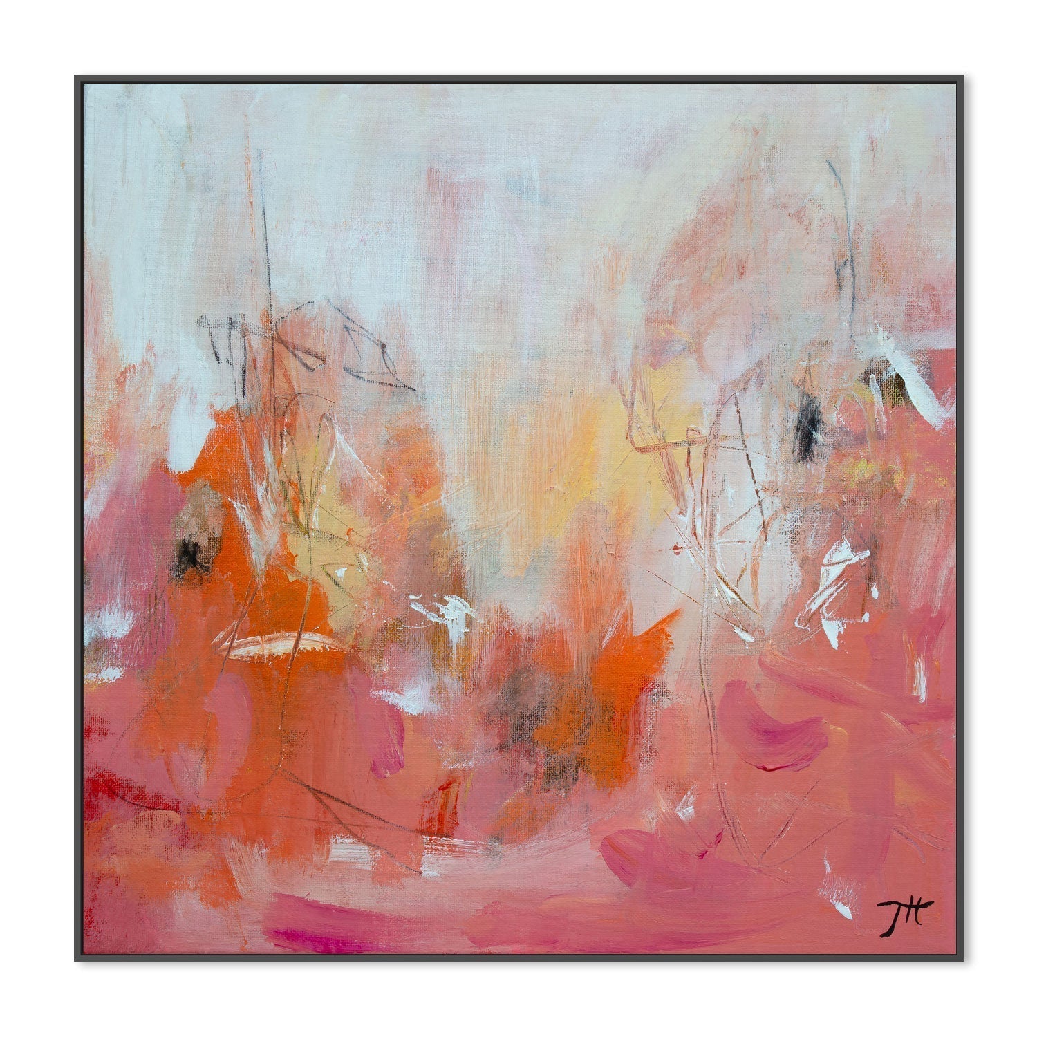 wall-art-print-canvas-poster-framed-Crimson Passion, By Tove Hoglund-GIOIA-WALL-ART