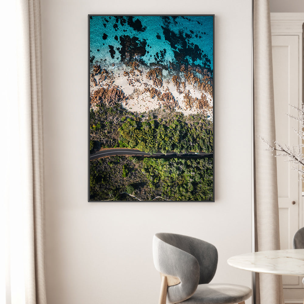 wall-art-print-canvas-poster-framed-Crispy Coastline, Dunsborough , By Maddison Harris-2