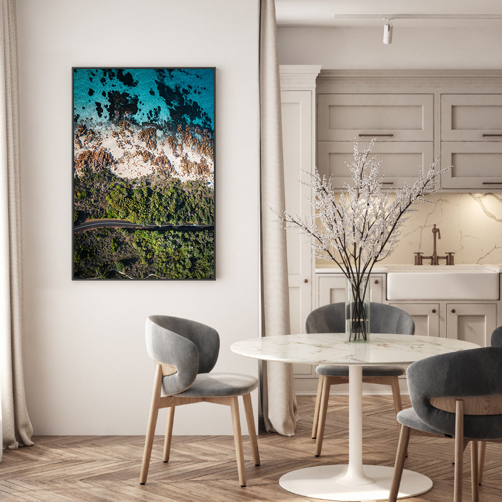 wall-art-print-canvas-poster-framed-Crispy Coastline, Dunsborough , By Maddison Harris-7