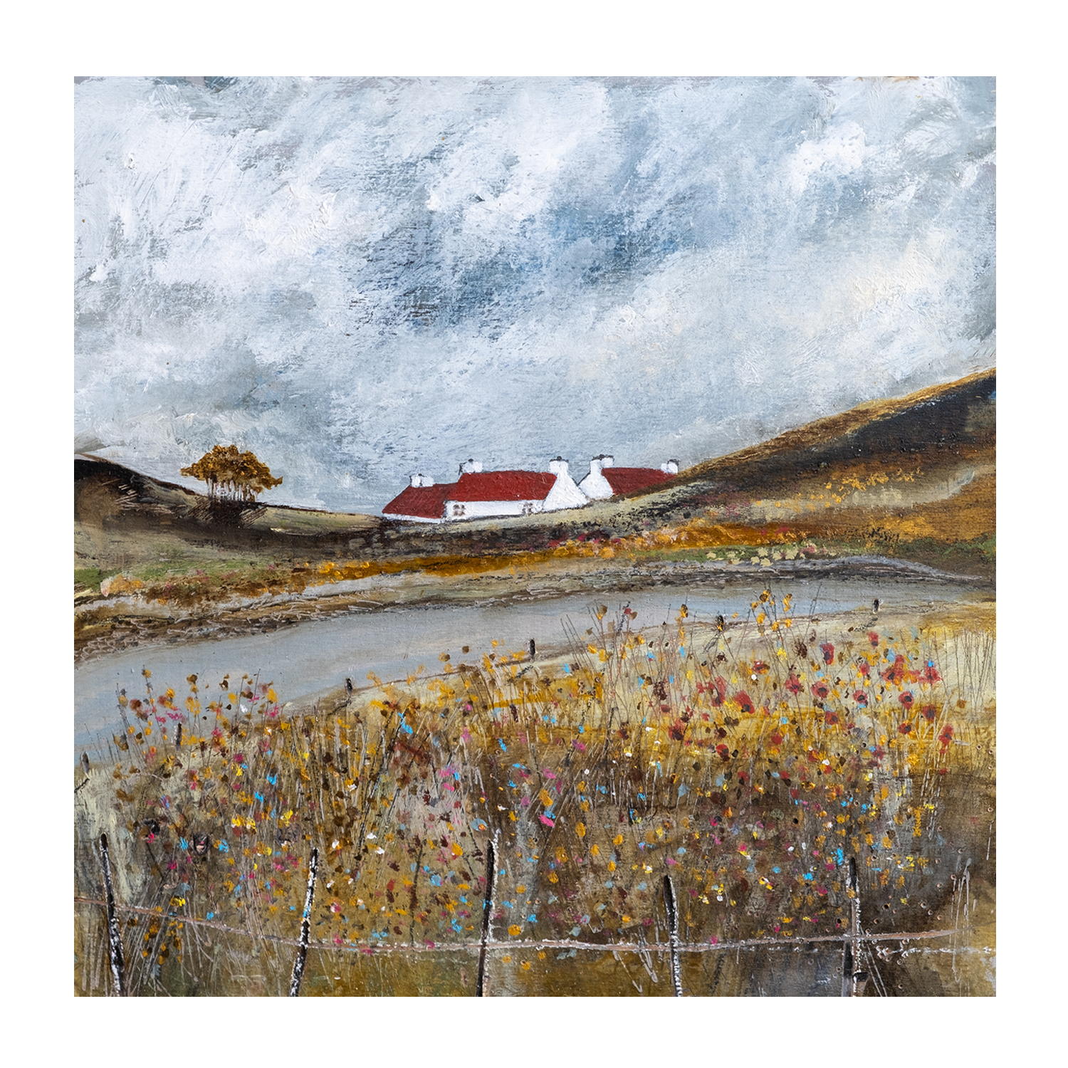 wall-art-print-canvas-poster-framed-Crofters Rest , By Louise O’Hara-1
