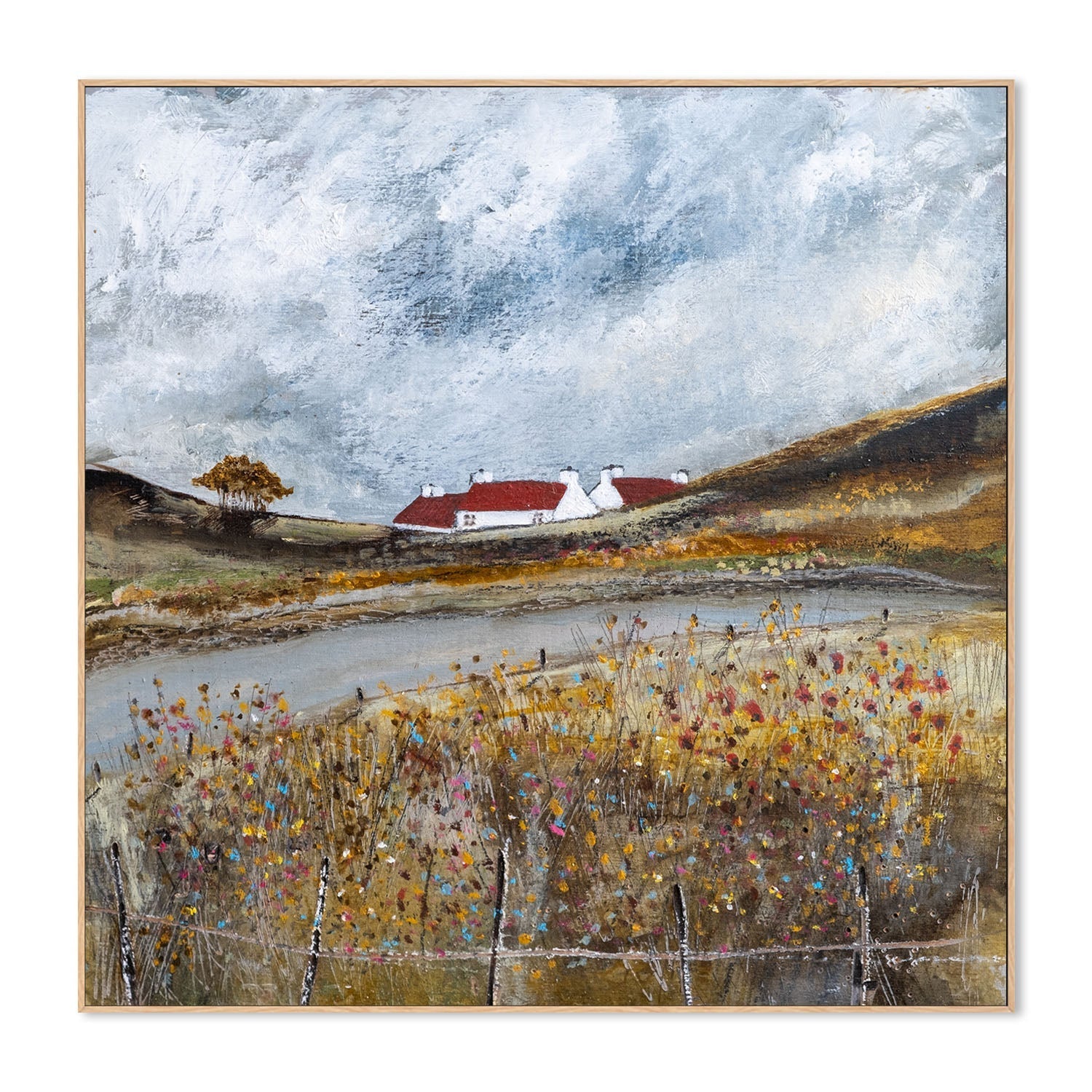 wall-art-print-canvas-poster-framed-Crofters Rest , By Louise O’Hara-4