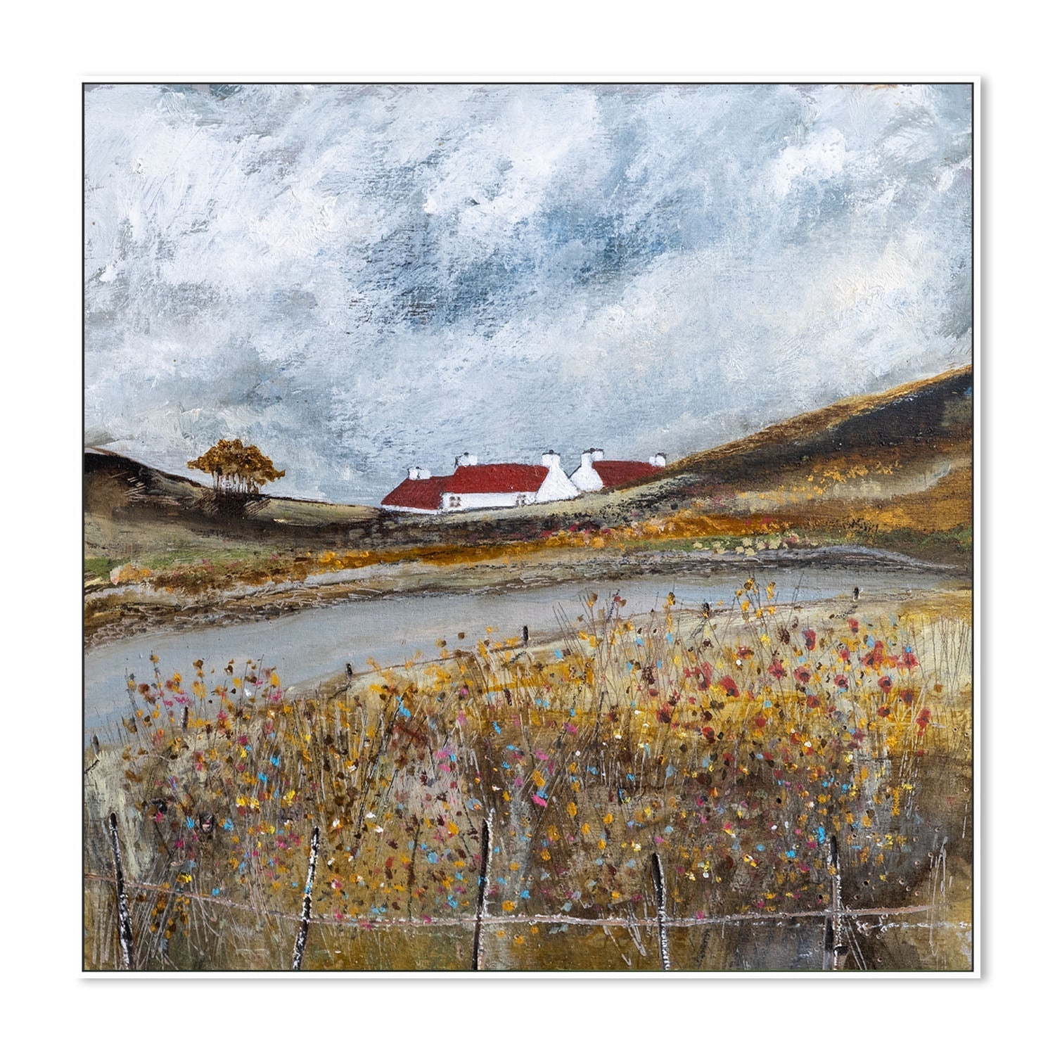 wall-art-print-canvas-poster-framed-Crofters Rest , By Louise O’Hara-5