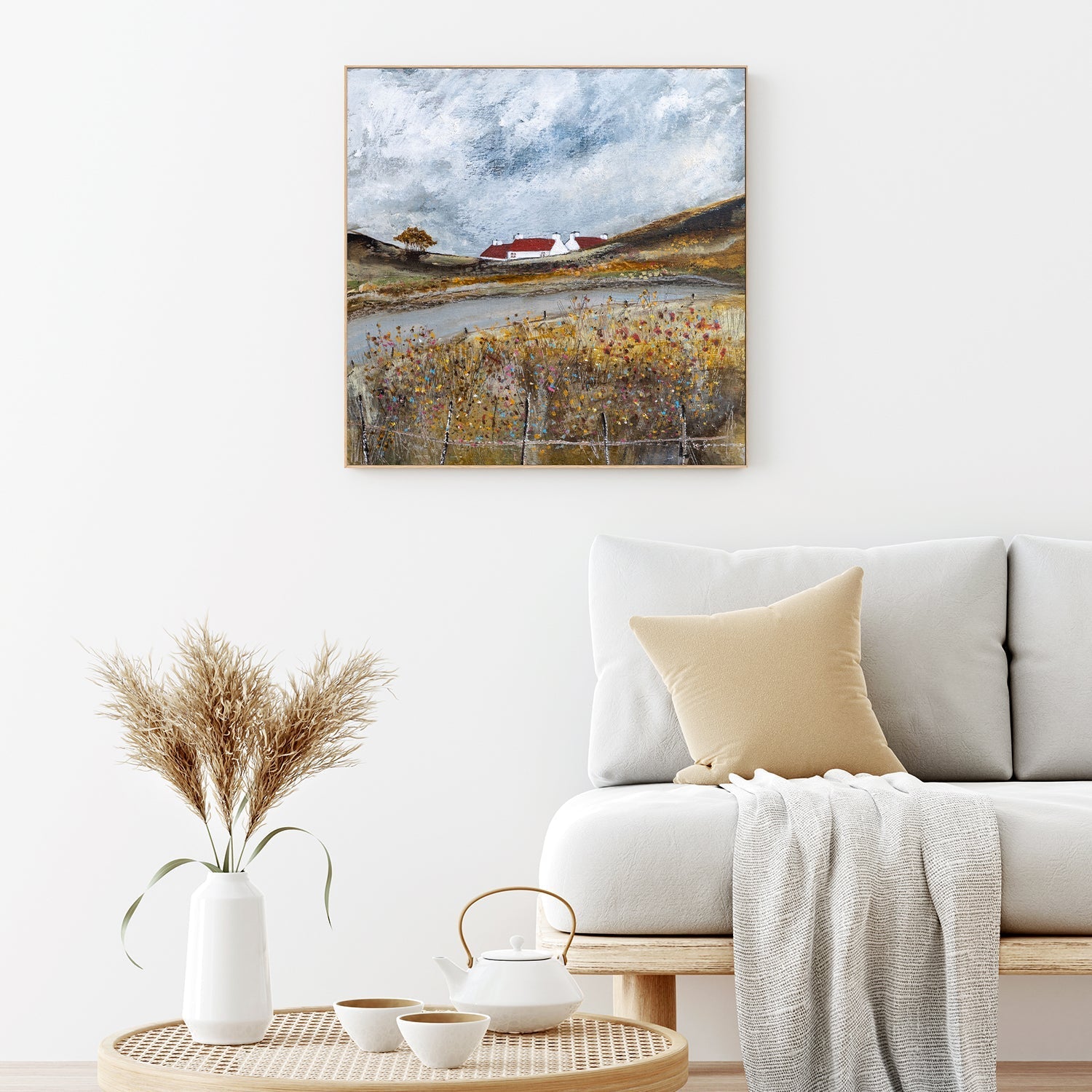 wall-art-print-canvas-poster-framed-Crofters Rest , By Louise O’Hara-7