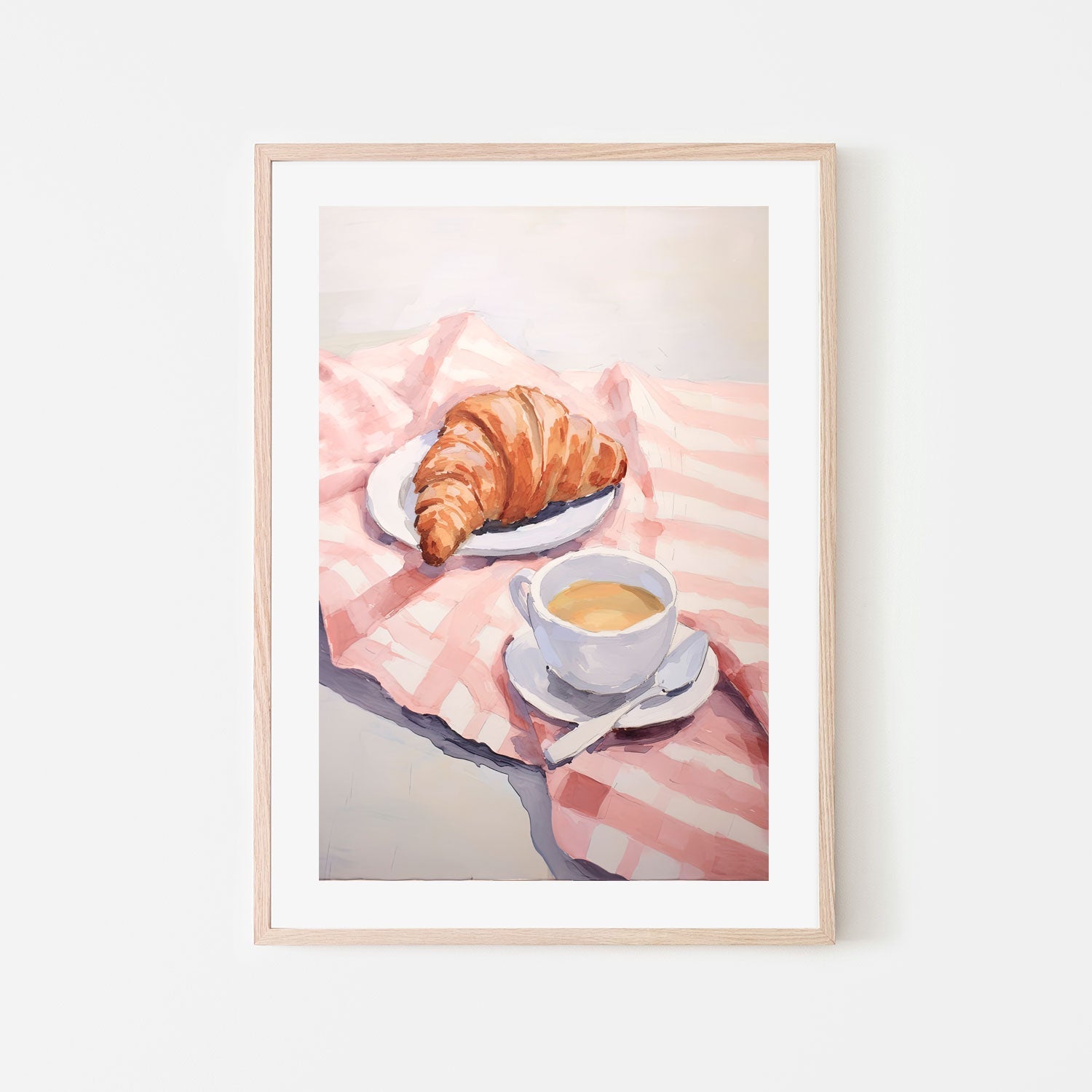 wall-art-print-canvas-poster-framed-Croissant , By Lady Hana-6