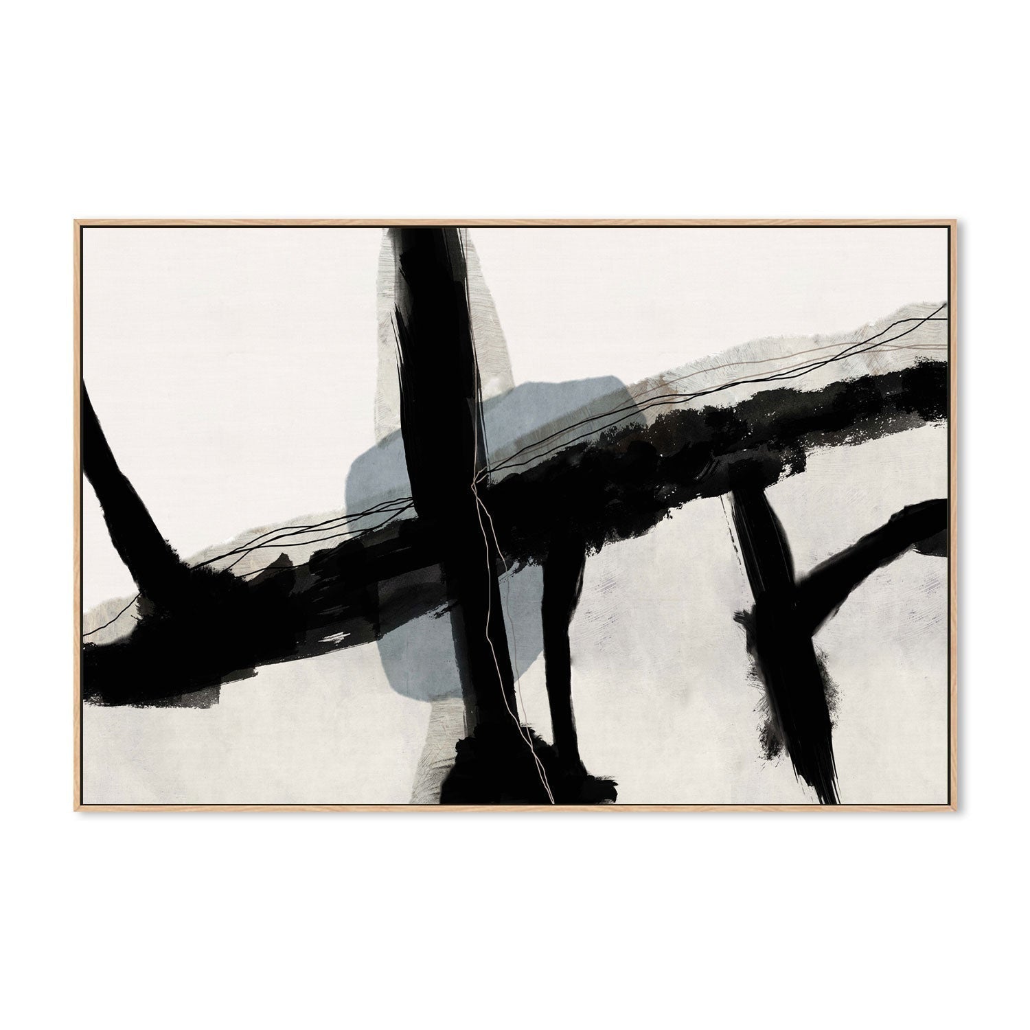 wall-art-print-canvas-poster-framed-Crossing Abstract-by-Roberto Moro Art-Gioia Wall Art