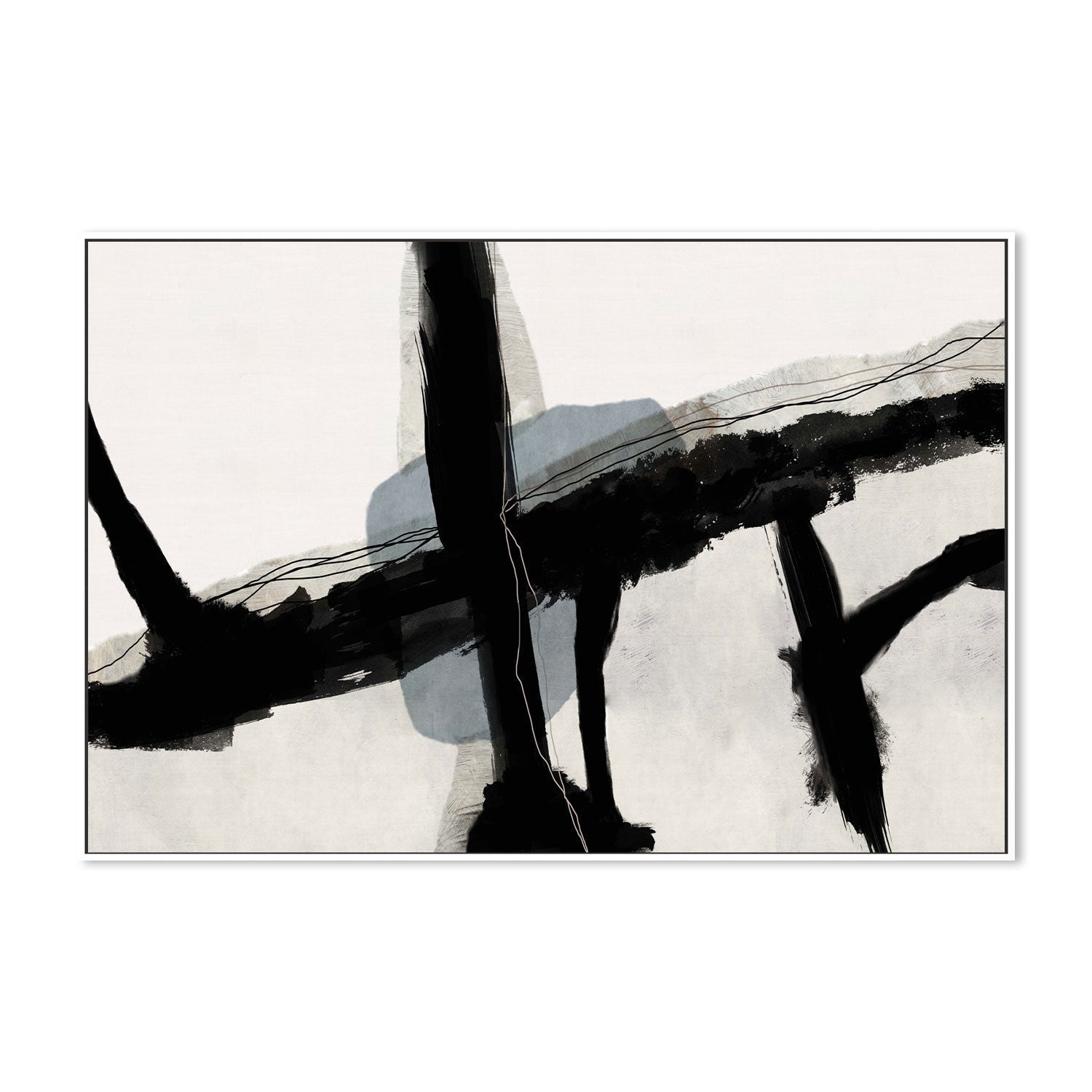 wall-art-print-canvas-poster-framed-Crossing Abstract-by-Roberto Moro Art-Gioia Wall Art