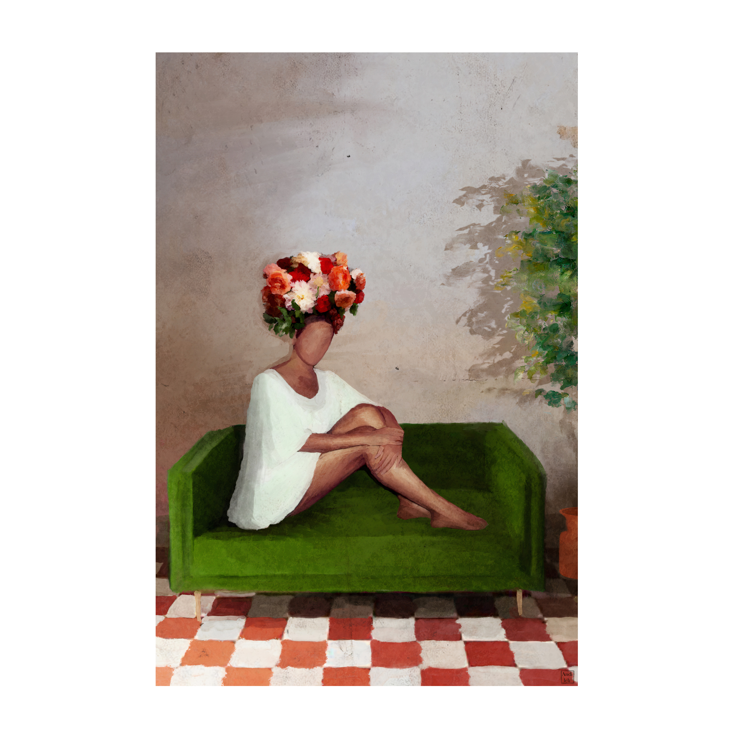 wall-art-print-canvas-poster-framed-Crown , By Pictufy-1