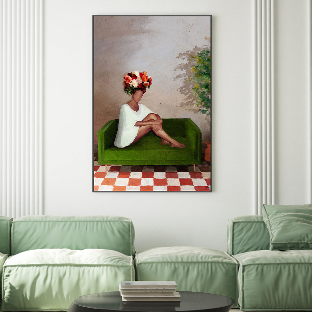 wall-art-print-canvas-poster-framed-Crown , By Pictufy-2