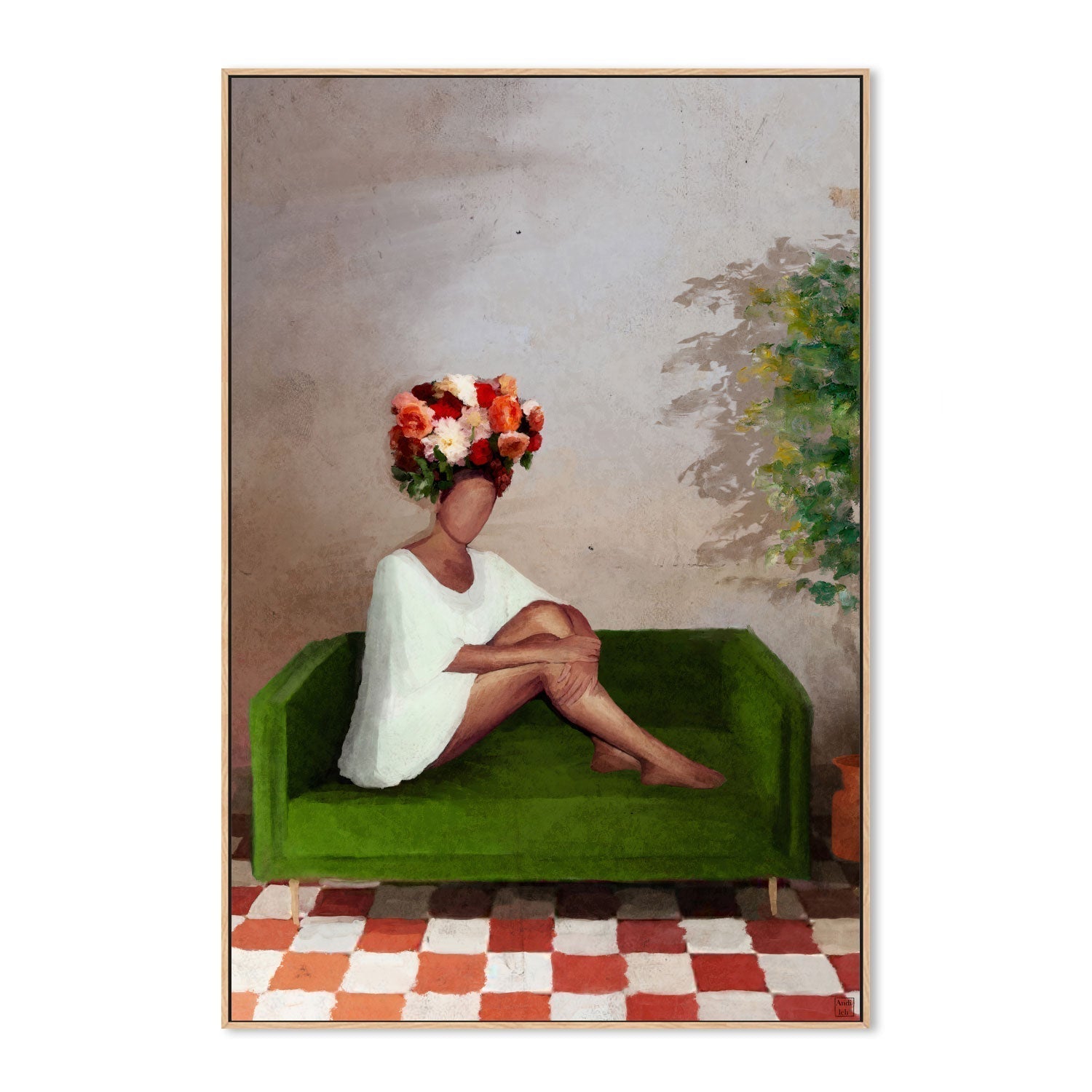 wall-art-print-canvas-poster-framed-Crown , By Pictufy-4