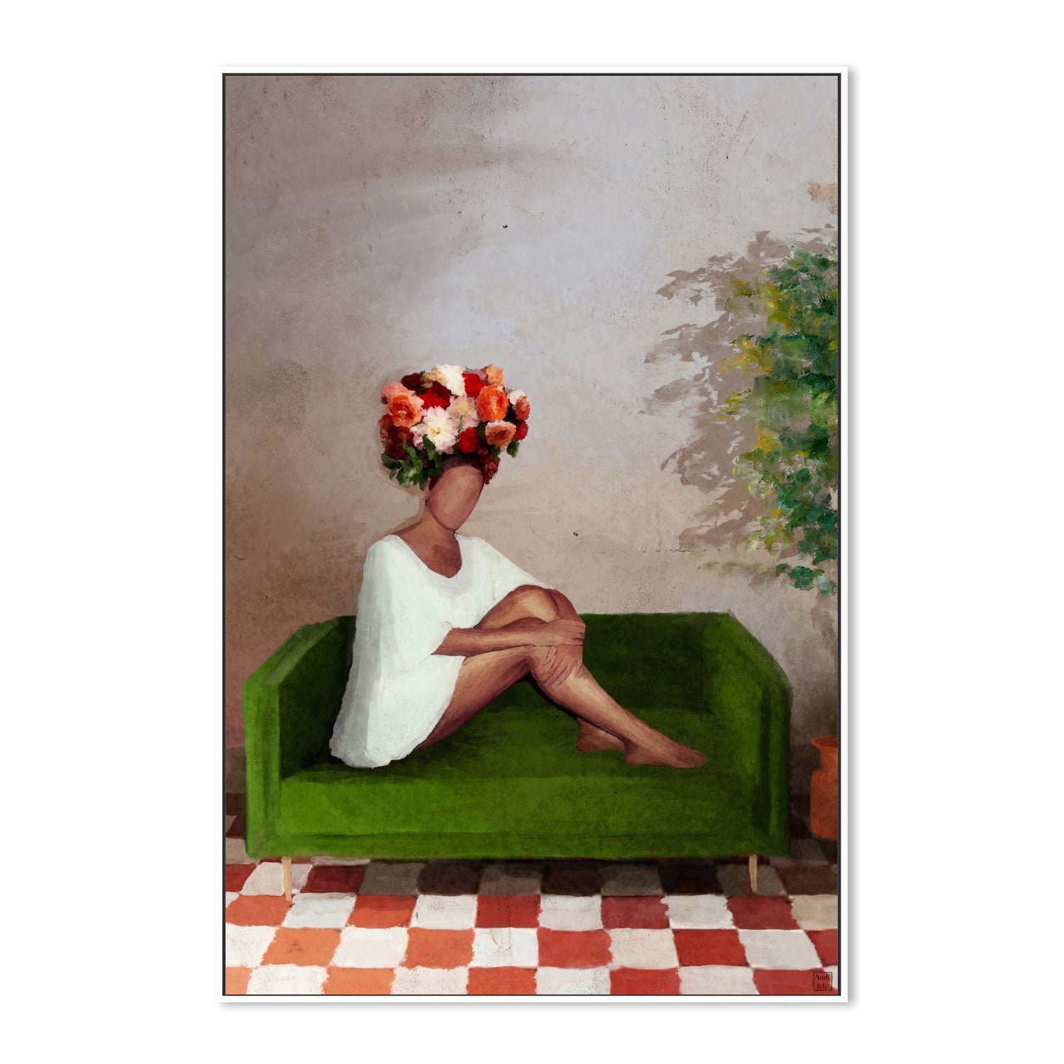 wall-art-print-canvas-poster-framed-Crown , By Pictufy-5
